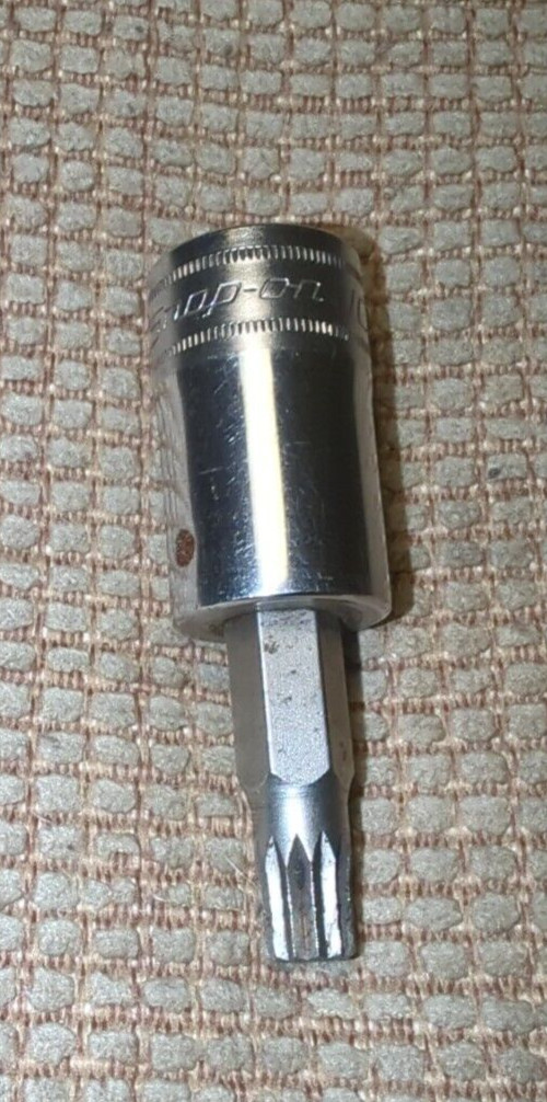 SNAP-ON 1/2″ DRIVE 10mm STANDARD TRIPLE SQUARE BIT SOCKET DRIVER STSM10B VW