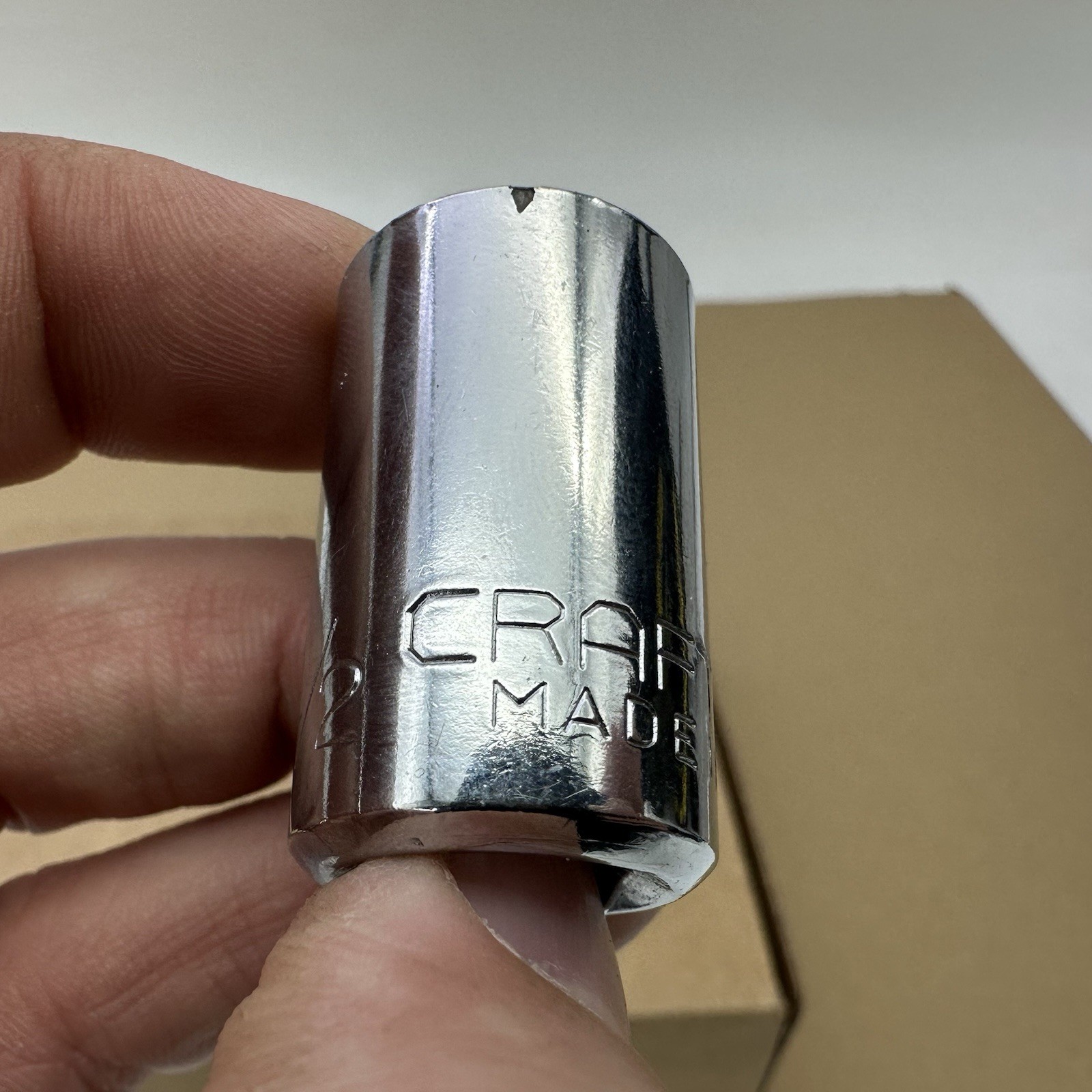 Vintage Craftsman USA 1/2″ Socket 8 Pt Star Double Square 1/2″ Drive G 44222