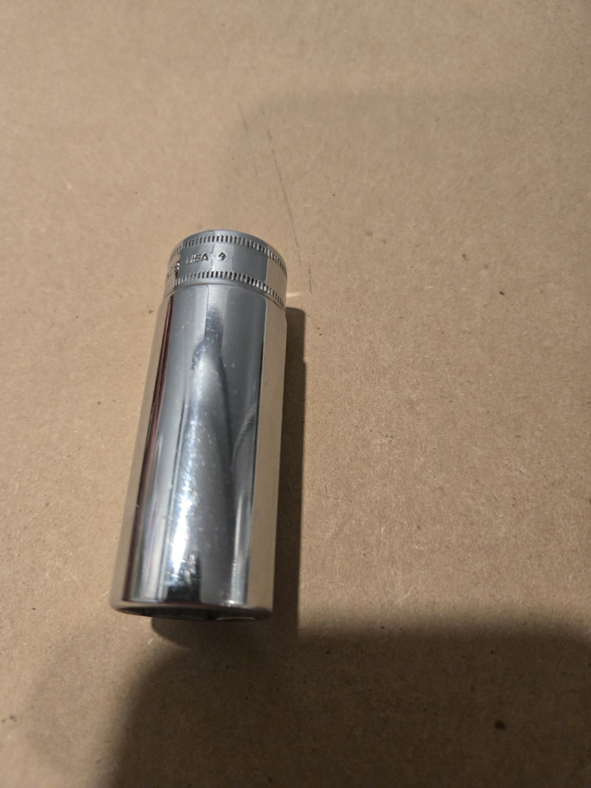 Snap On 3/8″ Drive 19MM 6PT Metric Deep Chrome Socket USA SFSM19