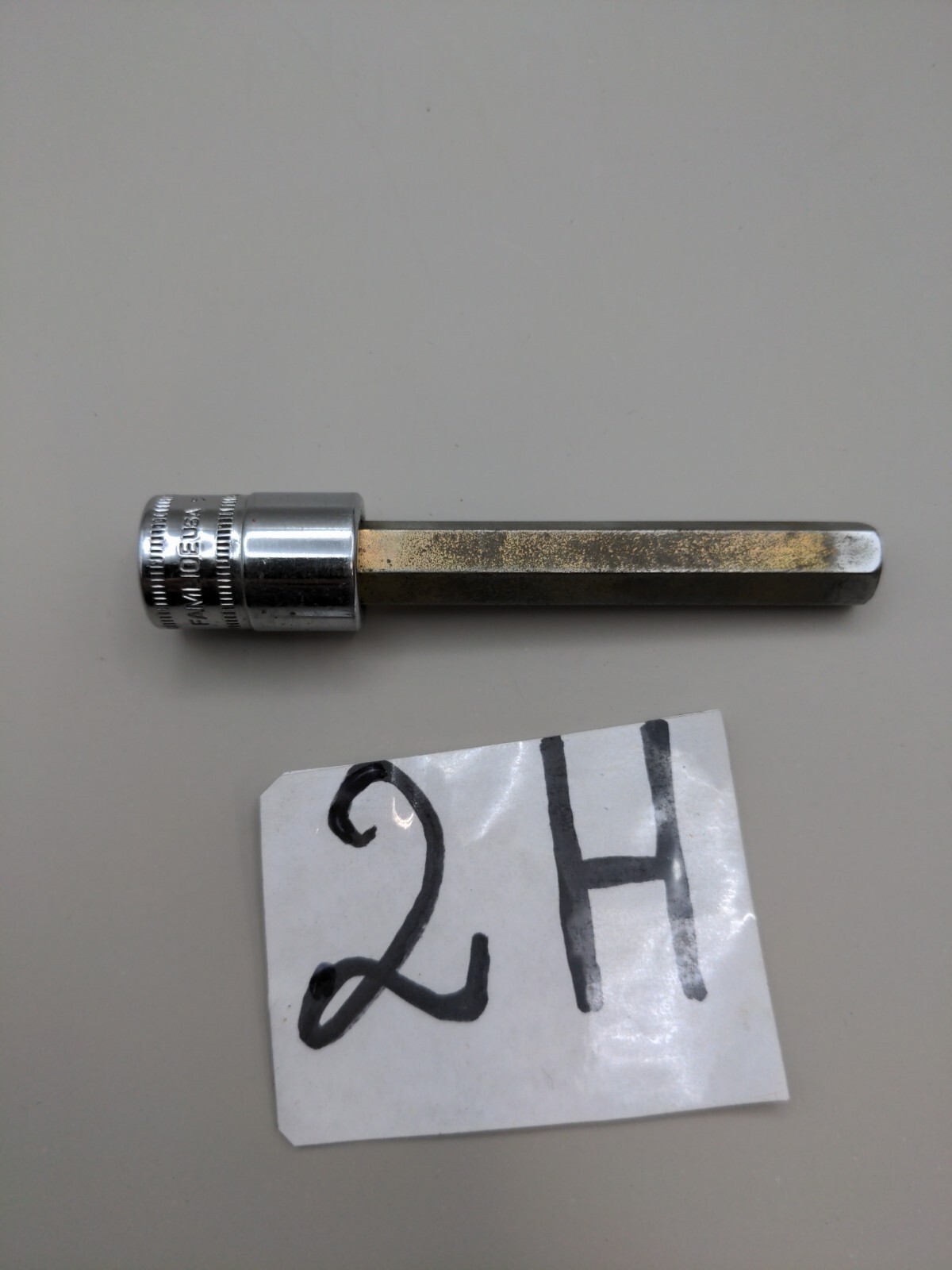 Snap-On FAML10E 3/8″ Drive Metric 10mm Extra-Long Hex Socket USA