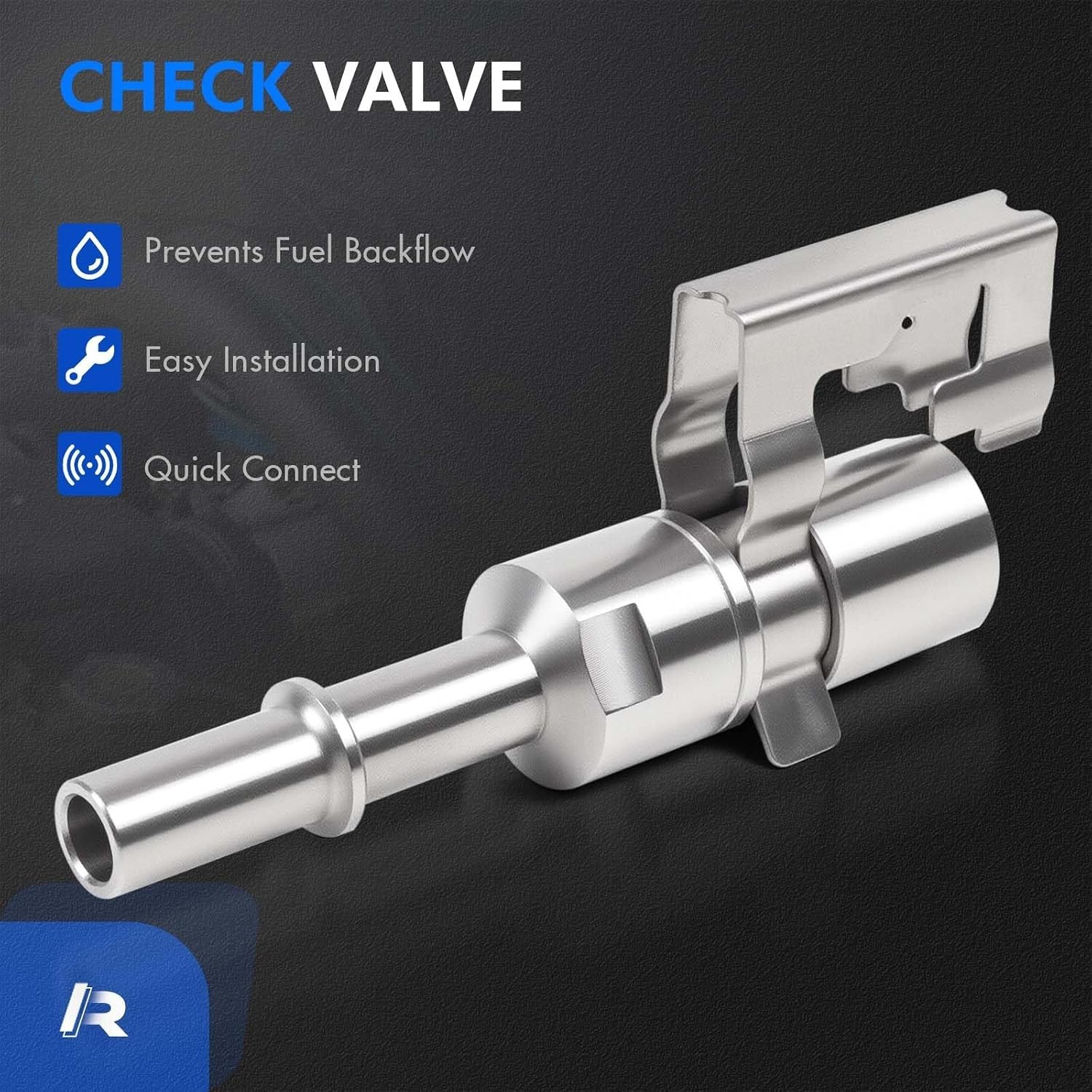 Fuel Pump Line Return Check Valve Connector for Ford F150 F250 F350 1L3Z9J274-BA