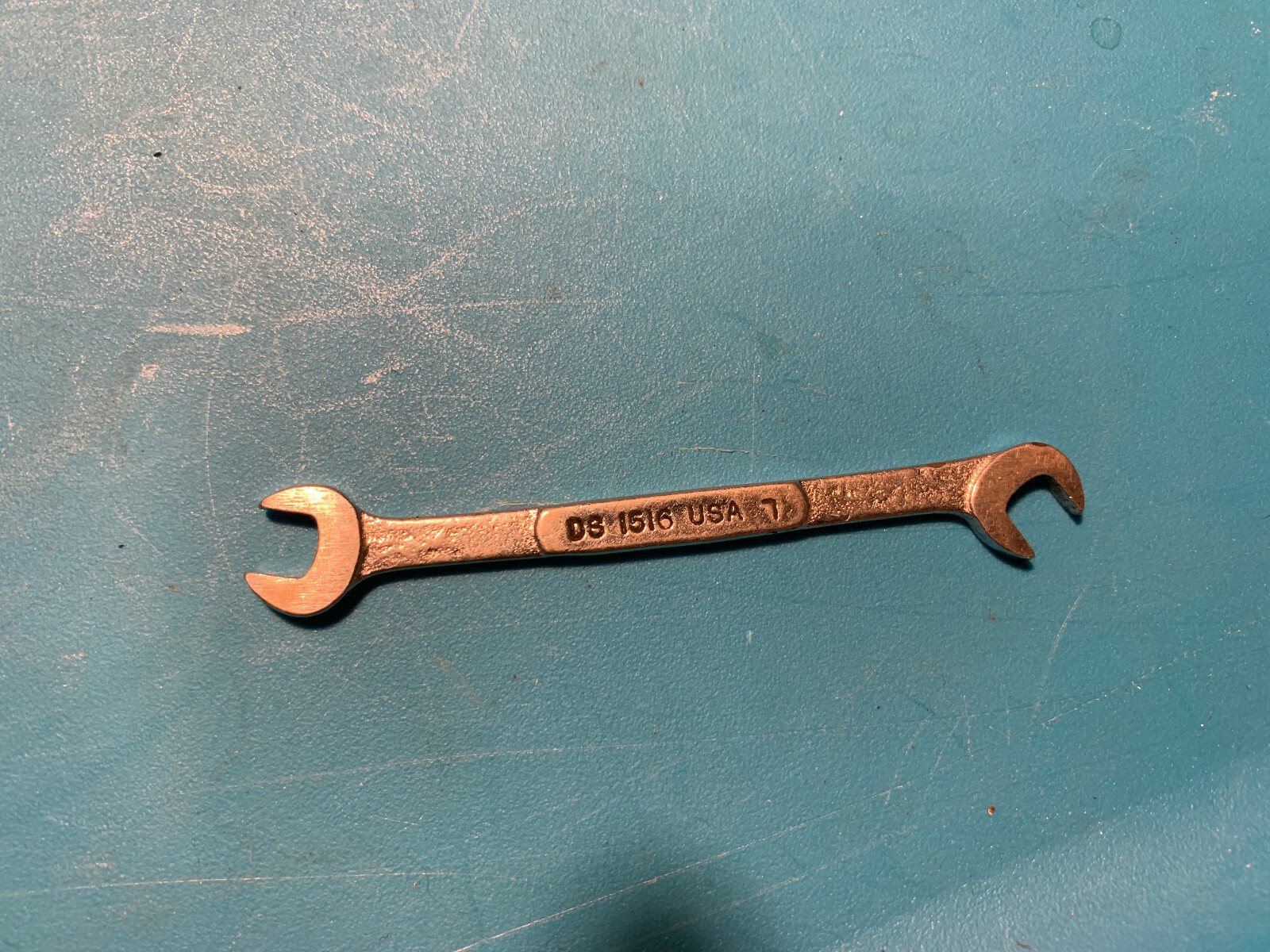 Snap On 15/64″ x 1/4″ DS1516 Offset Angle Open End Ignition Wrench 15°/ 60°