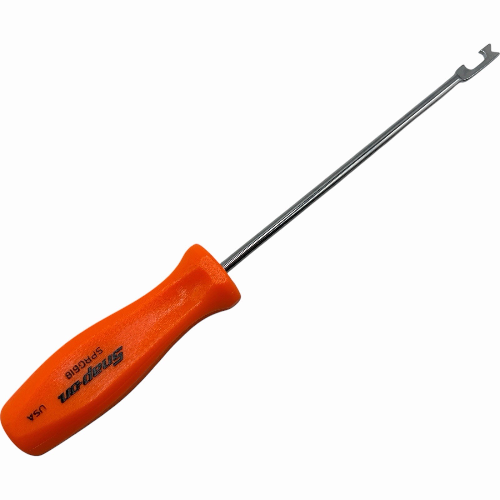 Snap On Tools Push Pull Spring Tool Groove Orange SPRG618O 6 Inch Shaft