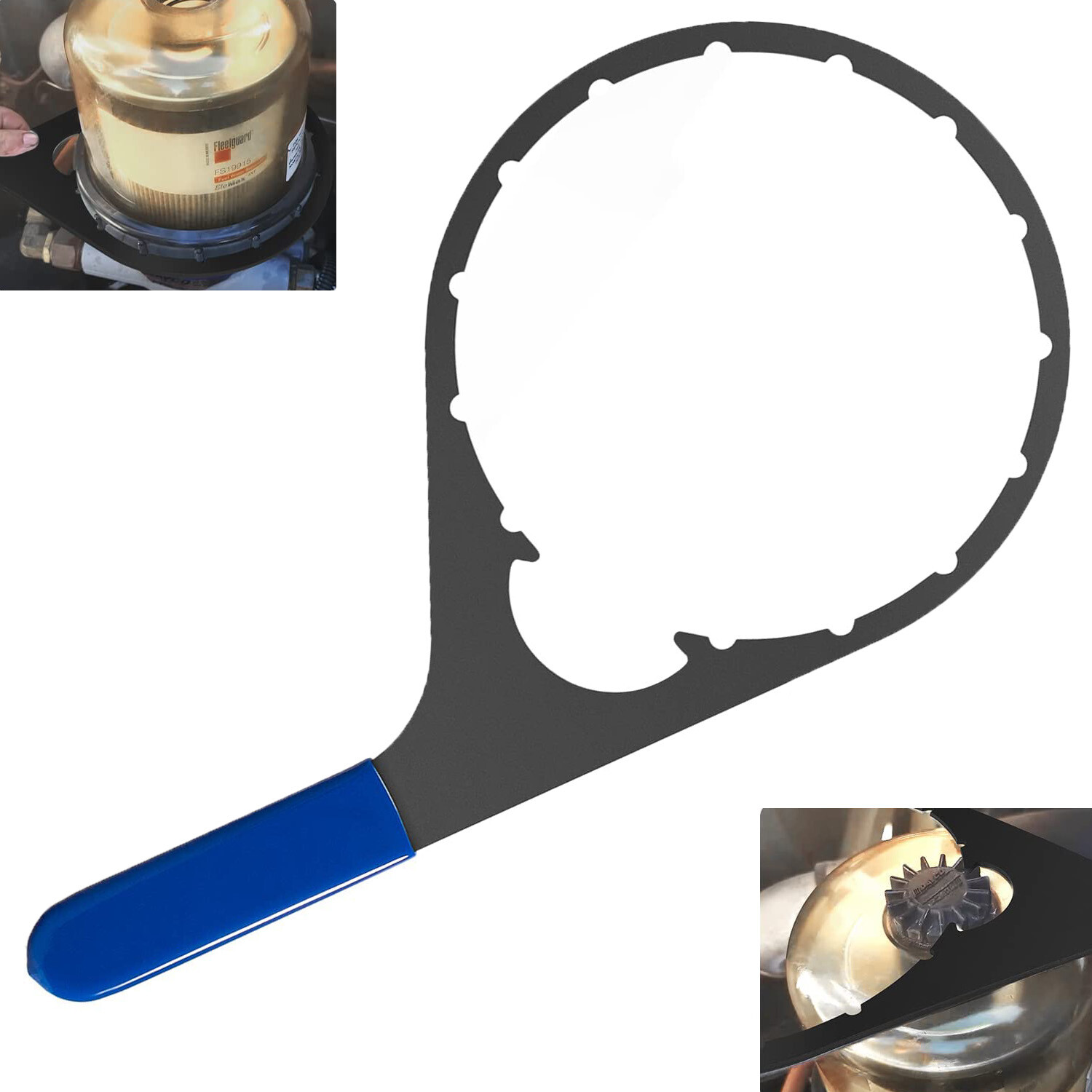 6’’ 380134 Colar/Vent Cap Oil Fuel Filter Wrench Tool for Davco Fuel Pro 382 380