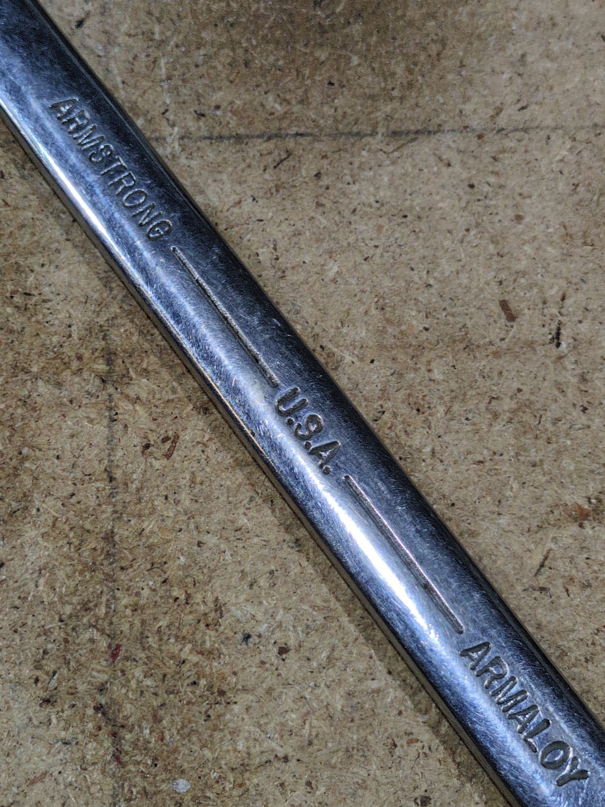 Armstrong 25-218 9/16-in Long SAE Combination Wrench Tool 12 Point Made in USA