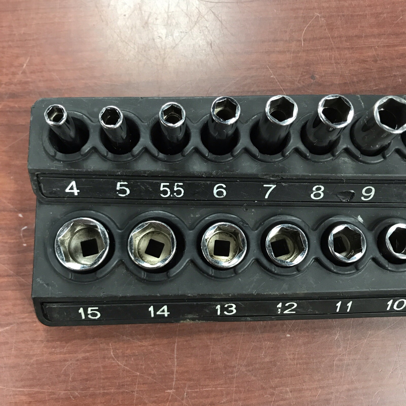 Snapon 24pc 1/4” Metric Socket Set 124STTMM with Magnetic Holder