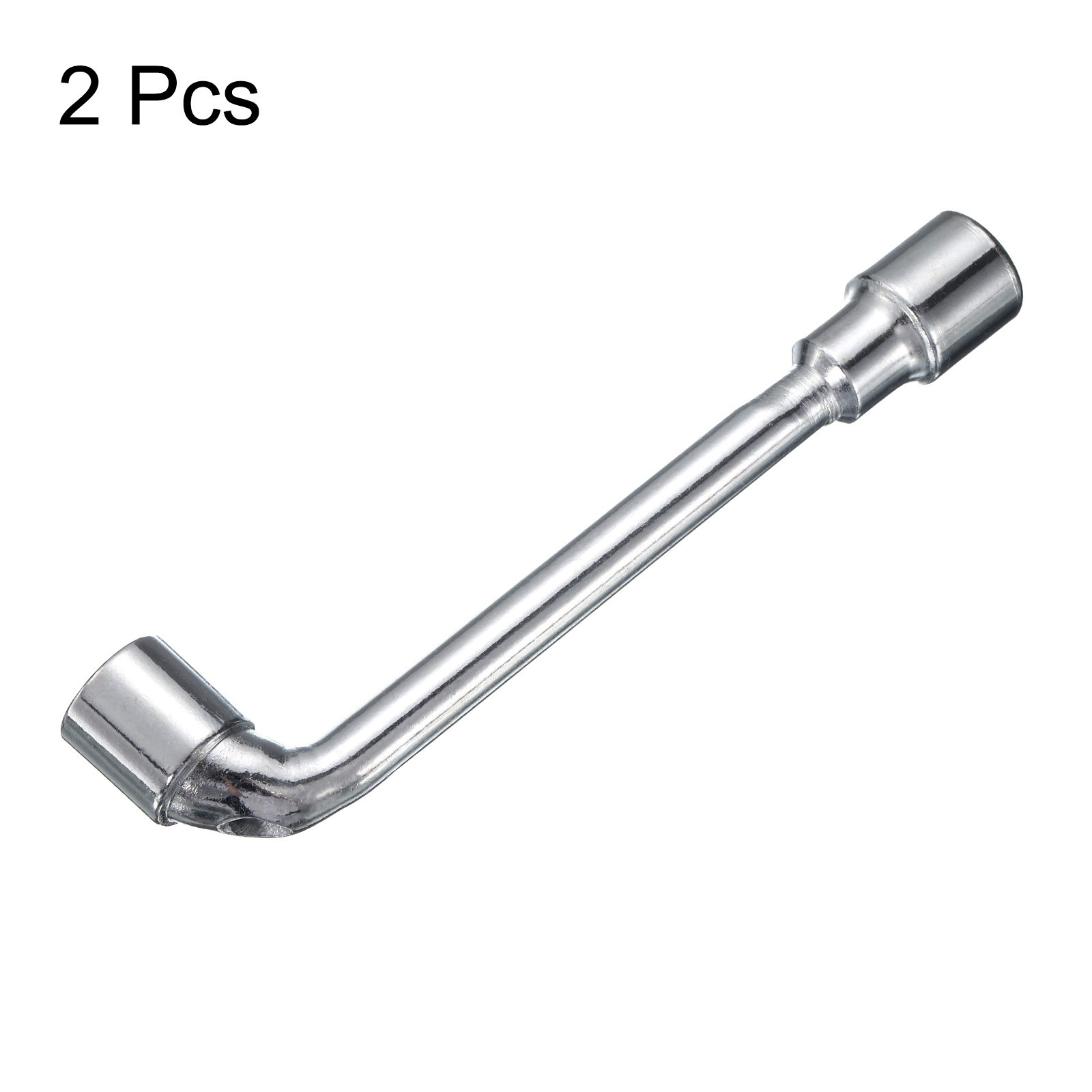 2pcs L Shape Angled Hex Socket Wrench 13mm Double Ended Socket Spanner