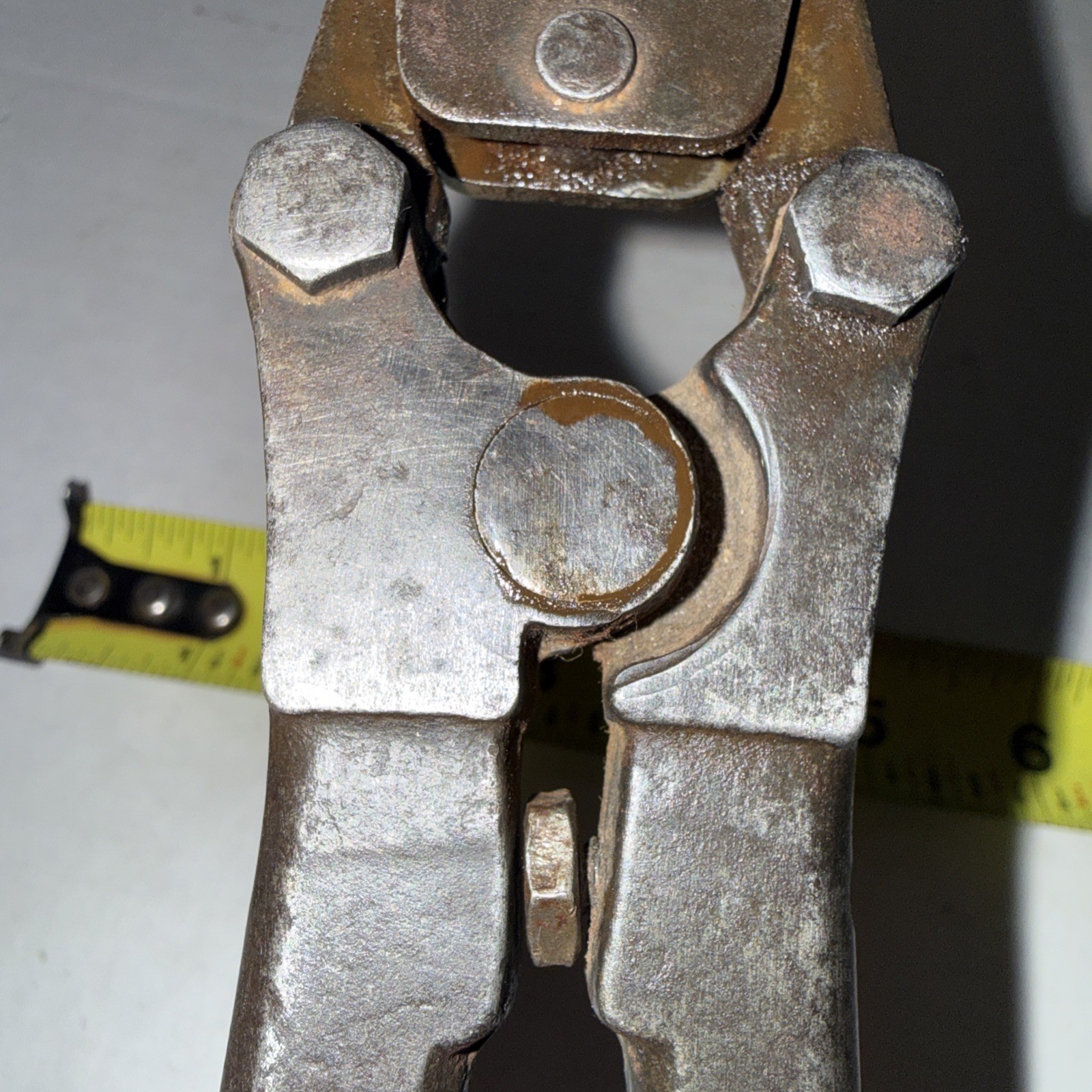 Vtg Snap-On Tools Made in USA HL-9 High Leverage Diagonal Cutters Pliers 9″ !!