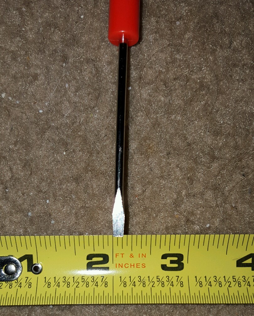 10 Snap on tools screwdrivers per order . red pocket screwdriver . magnet ends