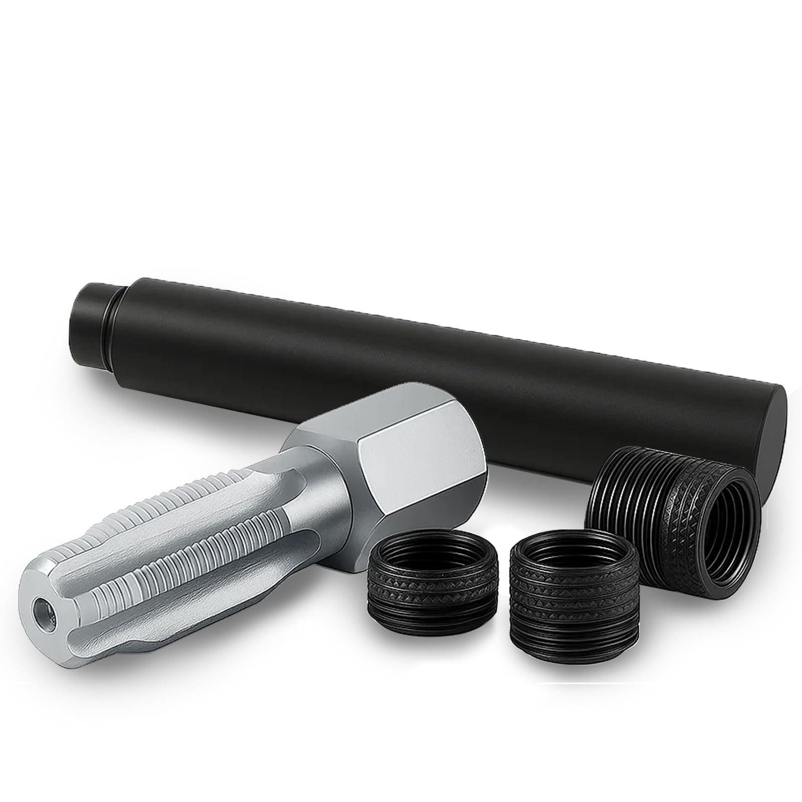 M14 x 1.25 Spark Plug Hole Thread Repair Kit – 14mm Reamer Tap, Insertion Tool &