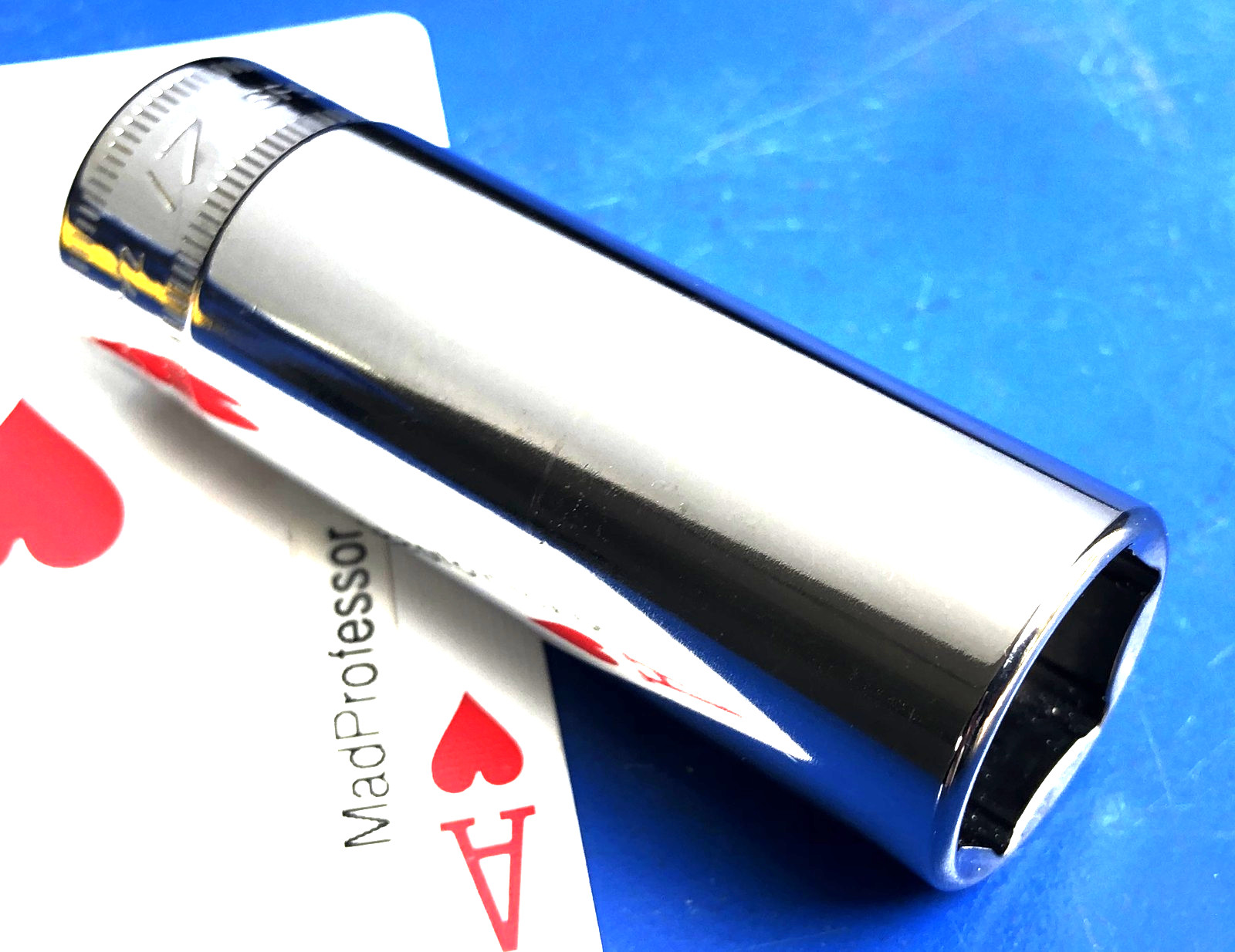 Snap-on USA 3/8″ drive 17mm Deep Metric 6-point Chrome Socket wrench SFSM171 NEW
