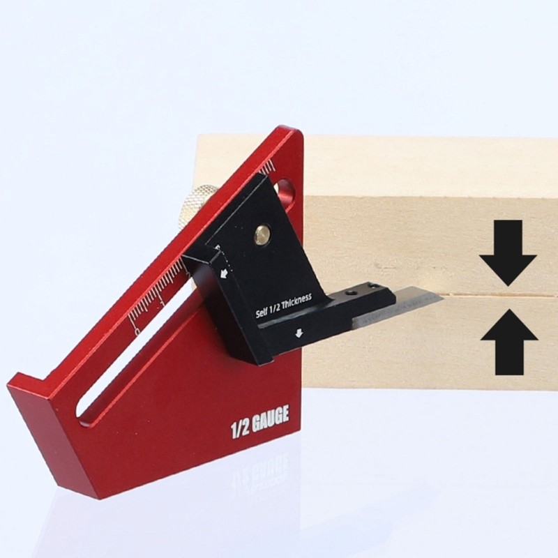 Midline Guide Depth Gauge 0-58mm Ranges For Professional Carpentry And Sawing