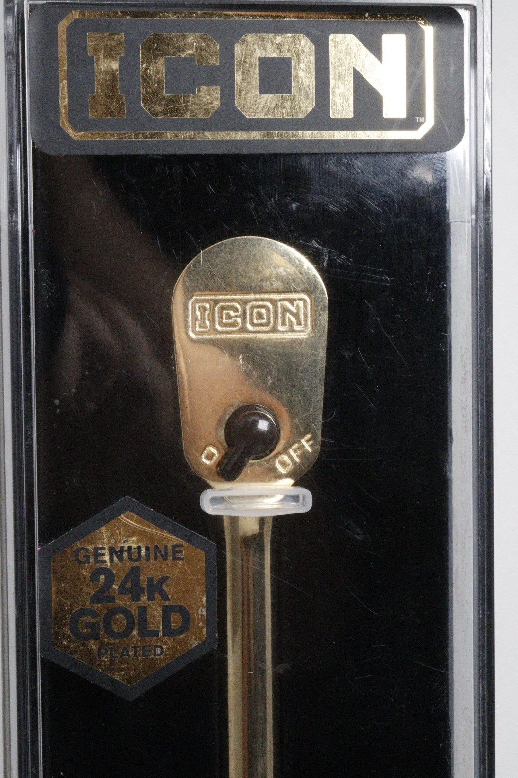 ICON 3/8” 24K Gold Plated Professional Ratchet Socket Wrench (56907)