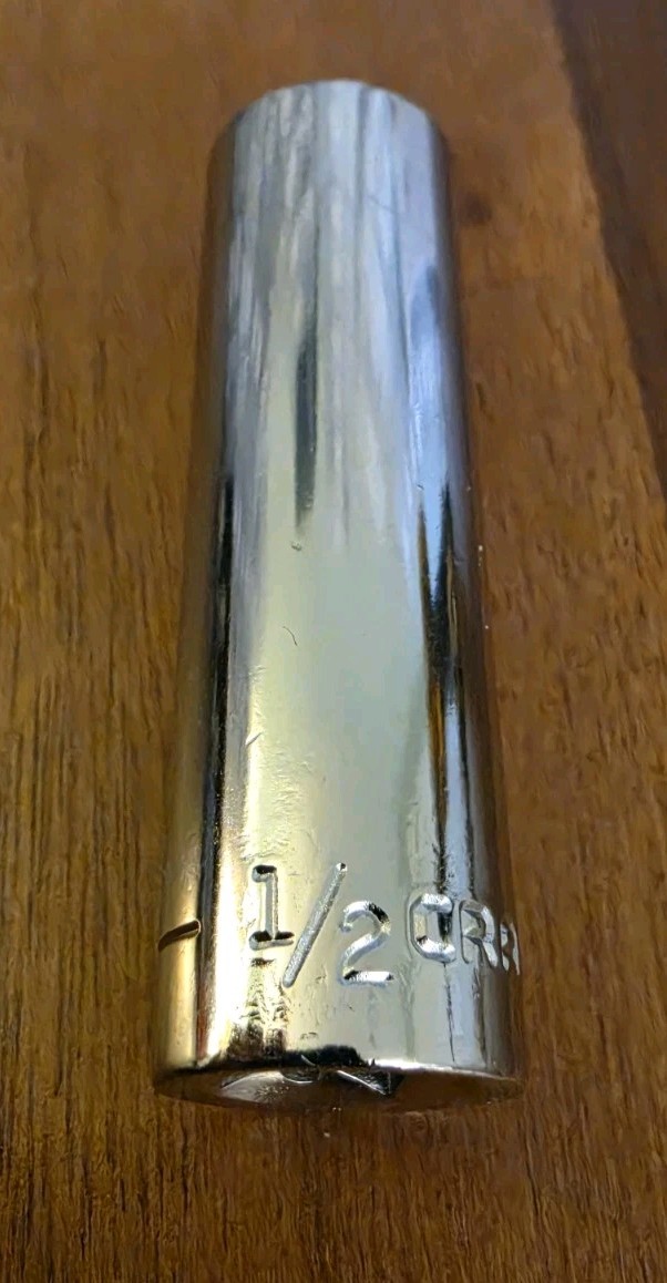 Craftsman 1/2″ Deep Well Socket 12 Point 3/8″Drive S-AF 43312