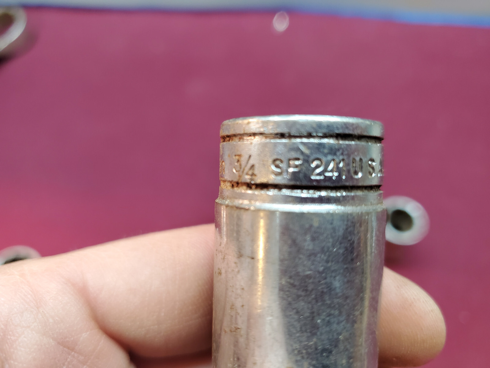 Snap On Tools Sockets – SF281, SF241, SF181, SF121 x 2, SW261
