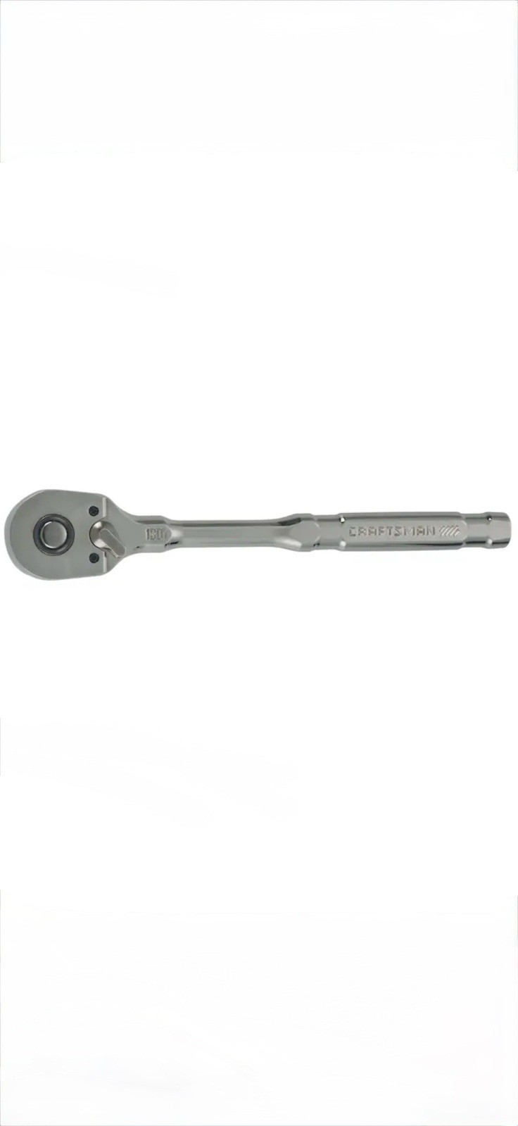 Craftsman overdrive 180-tooth 1/2 Drive Gunmetal Ratchet