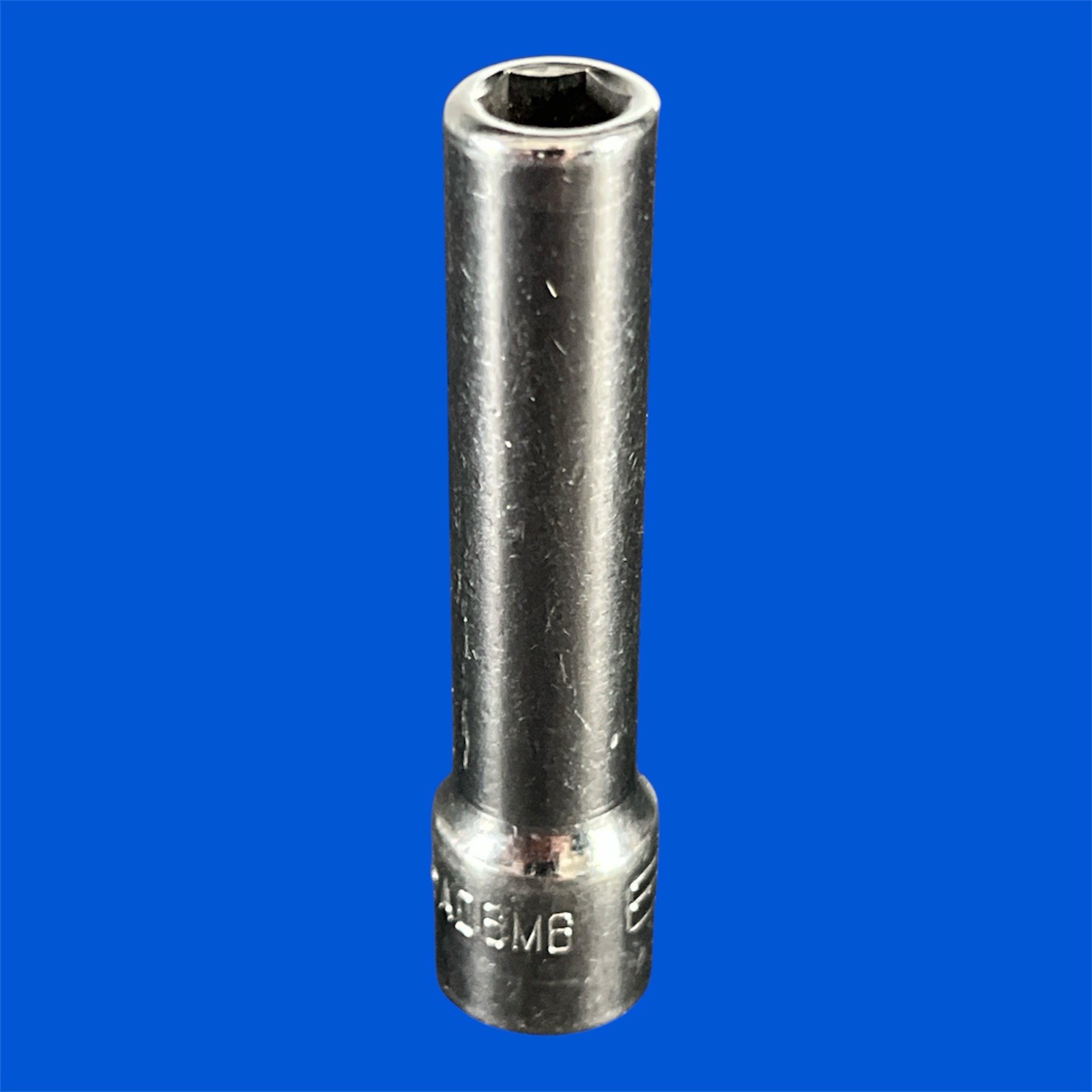 Matco Tools AD6M6 6mm Metric Deep Socket 1/4″ Drive 6 Point Chrome Finish