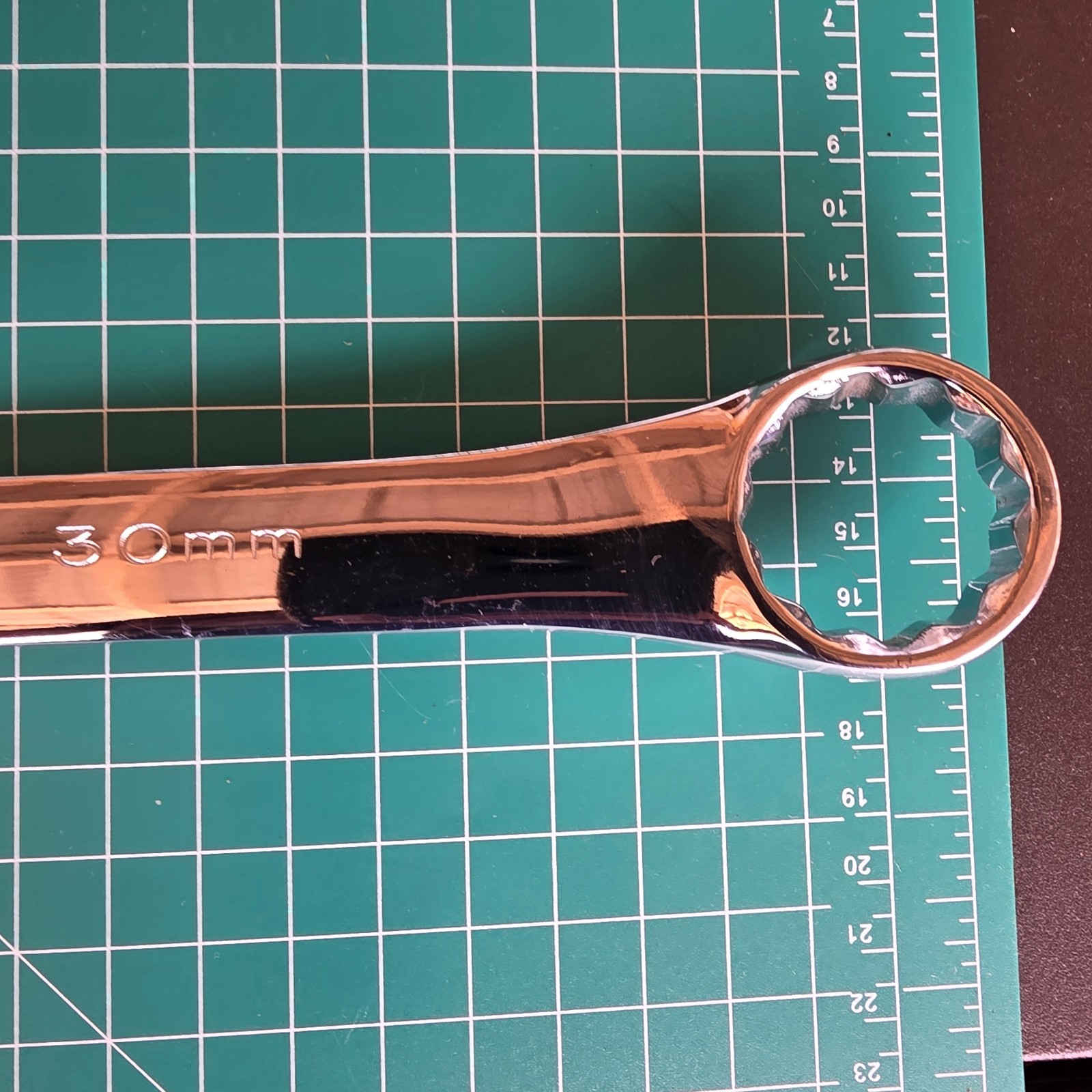 S-K Pro Tools 30mm 12pt Metric Regular Combination Wrench #88330