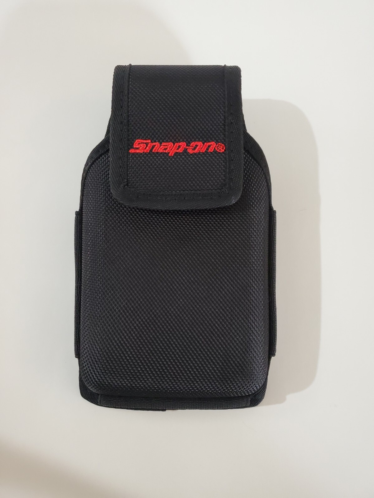 Snap on tools XXL BLACK New cell phone holder vertical + inside pocket NEW !!!!!