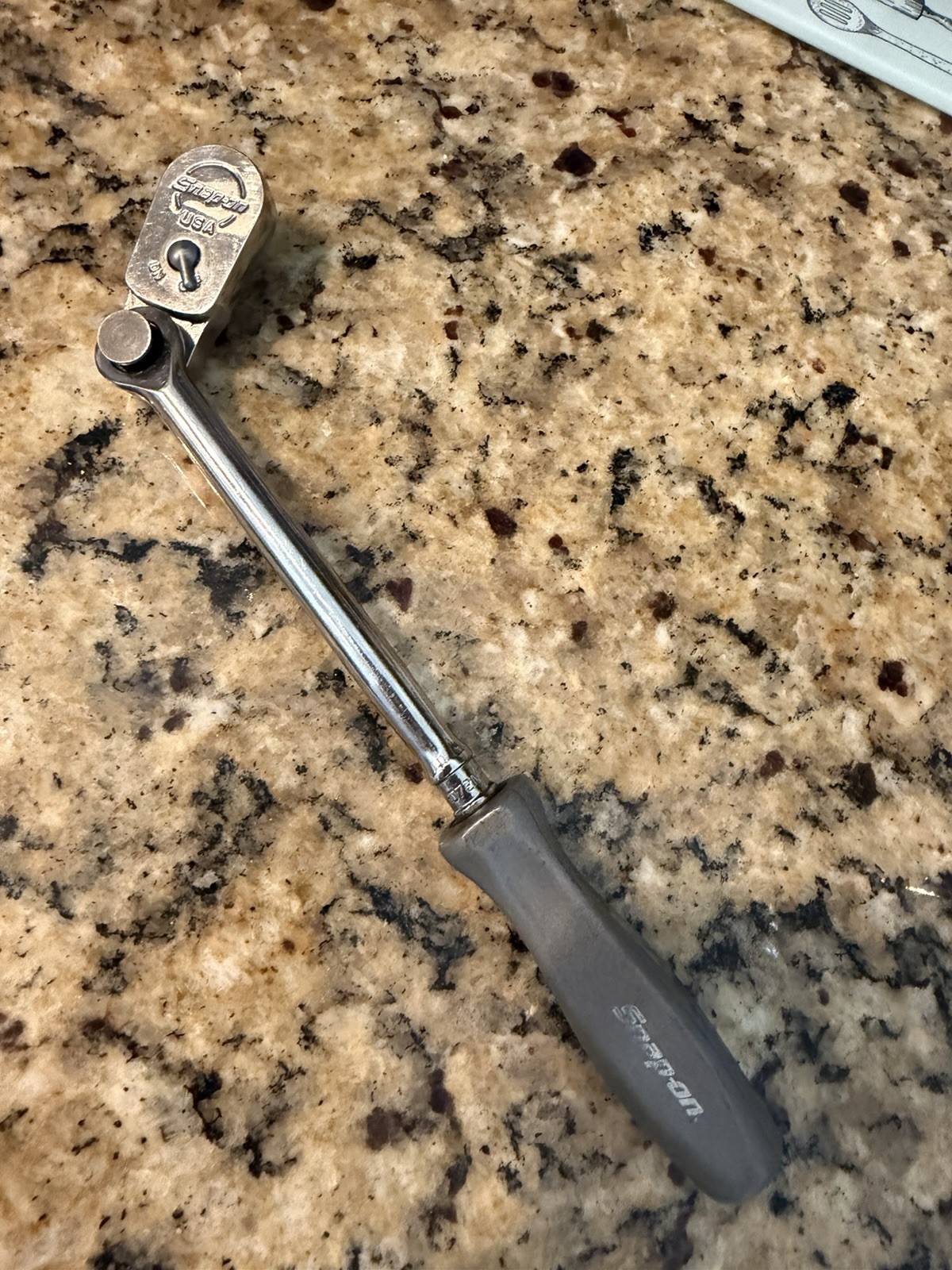 Snap On THD72MP Grey Titanium CONVERTED TO 3/8″ Multi-postionRatchet (FHCD72MP)