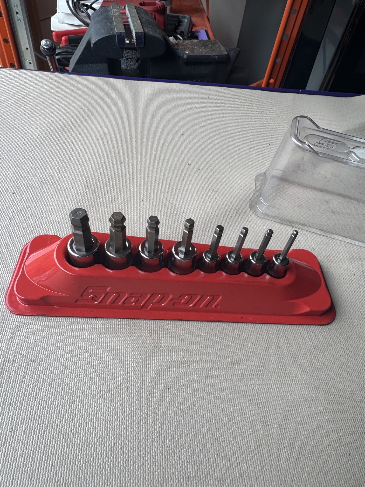 Snap-On 208eftaby 8 pc 1/4″ & 3/8″ drive sae ball hex socket driver set