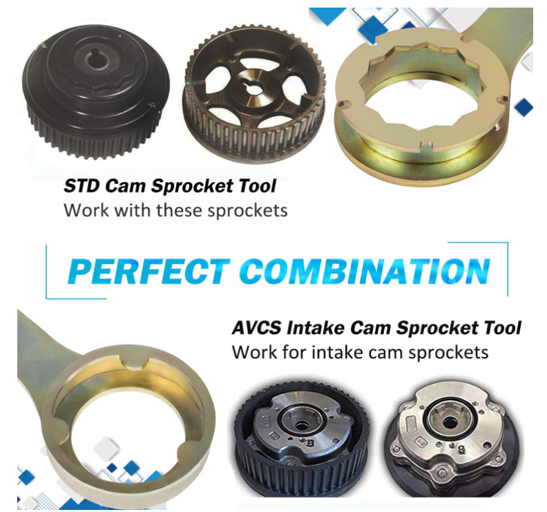 Intake/Exhaust Cam Sprocket Tool Wrench Holder for Subaru AVCS JDM STD