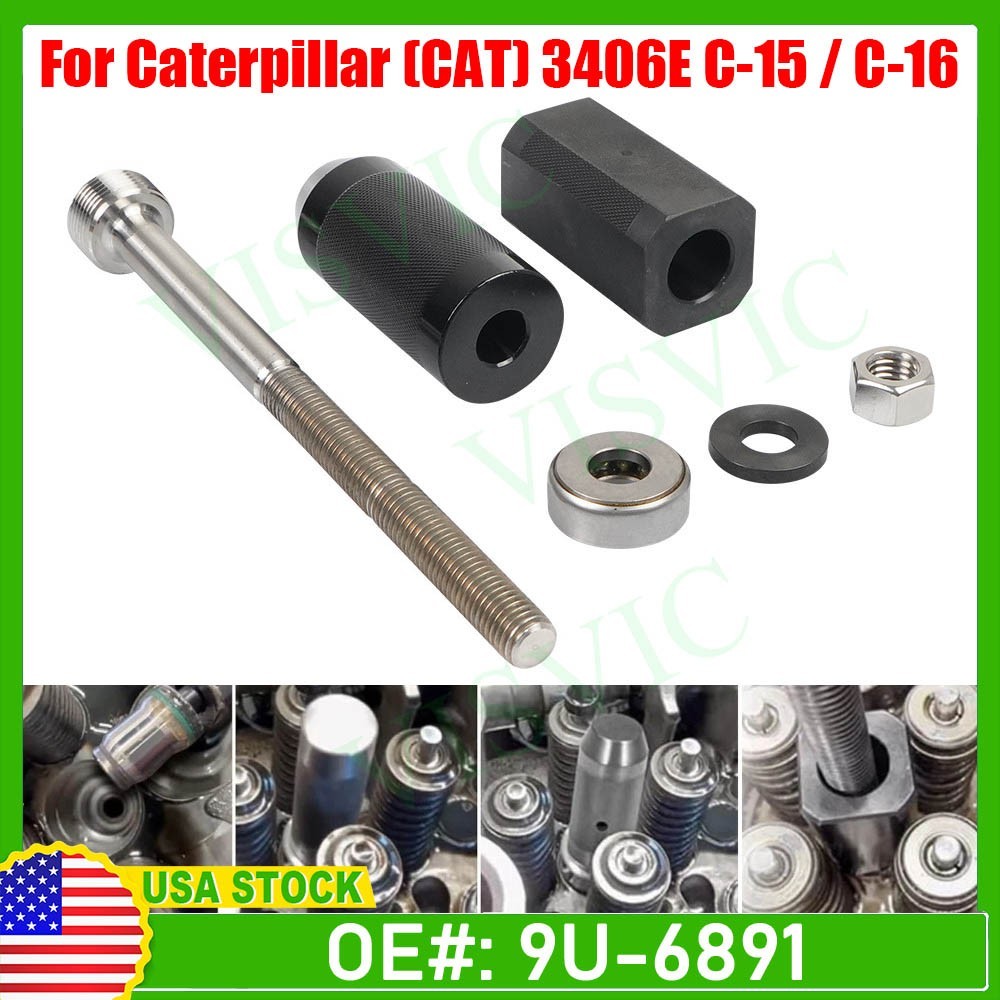 9U-6891 For CAT 3406E C10 C12 C15 C16 C-18 Injector Sleeve Remover Installer Set
