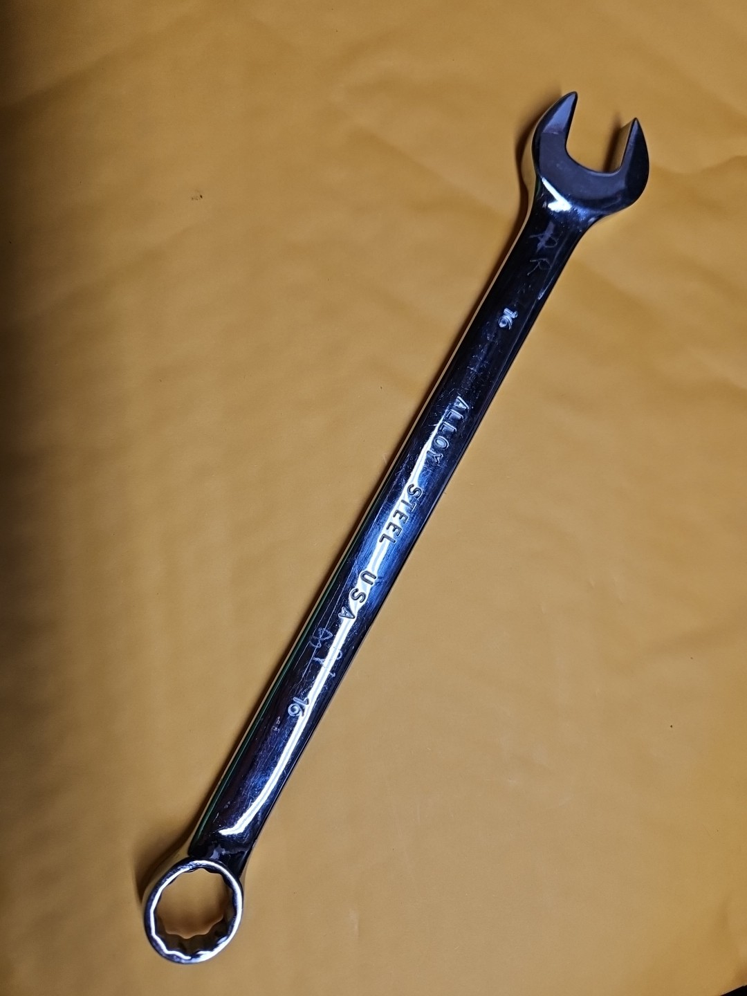BlackHawk 16MM Full Polish 12 Point Combination Wrench BW-1116MP USA Made Tool.