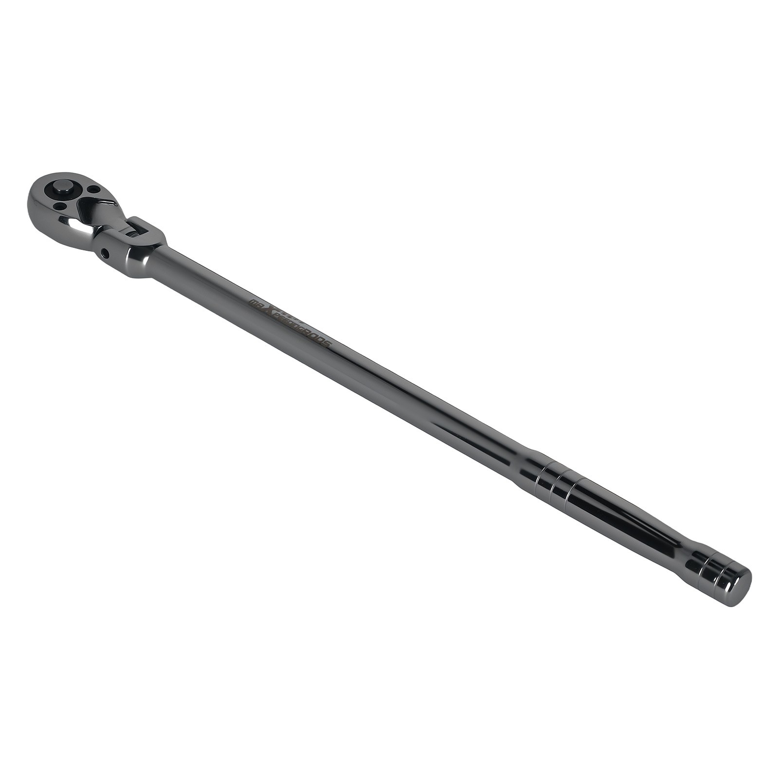 1/4in Drive Flex Head Ratchet 72-Tooth Quick Release 12in Long Handle
