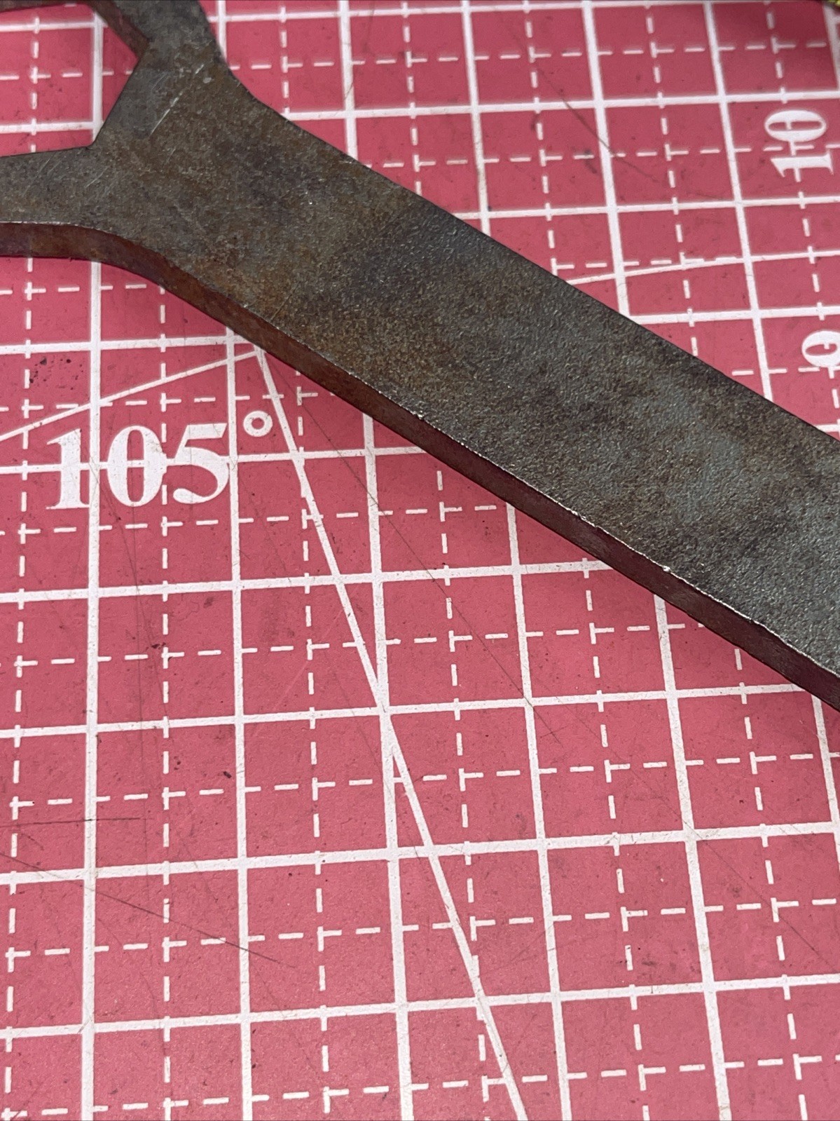 Vintage Yamaha 22 X 29 MM Metric 6 Point Box End Motorcycle Spanner Wrench