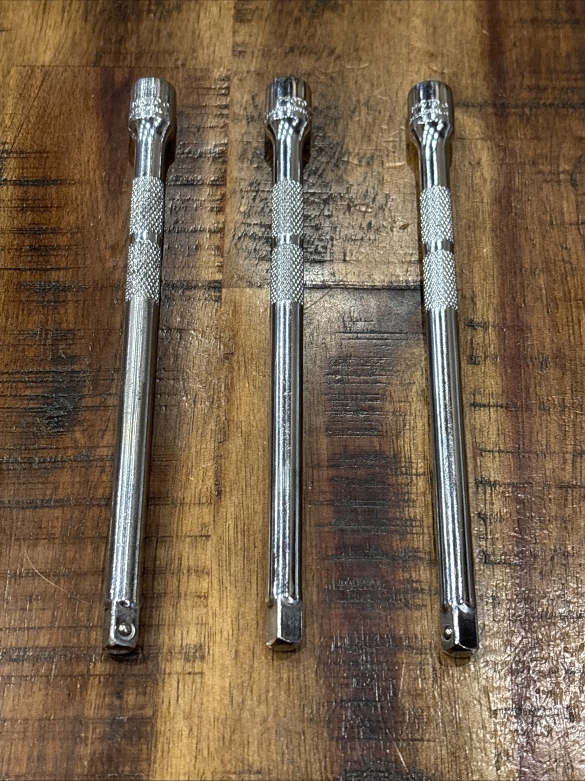 Proto Tools 1/4” Drive Extensions 3pc 6 Inches Long 4761 USA Excellent Condition