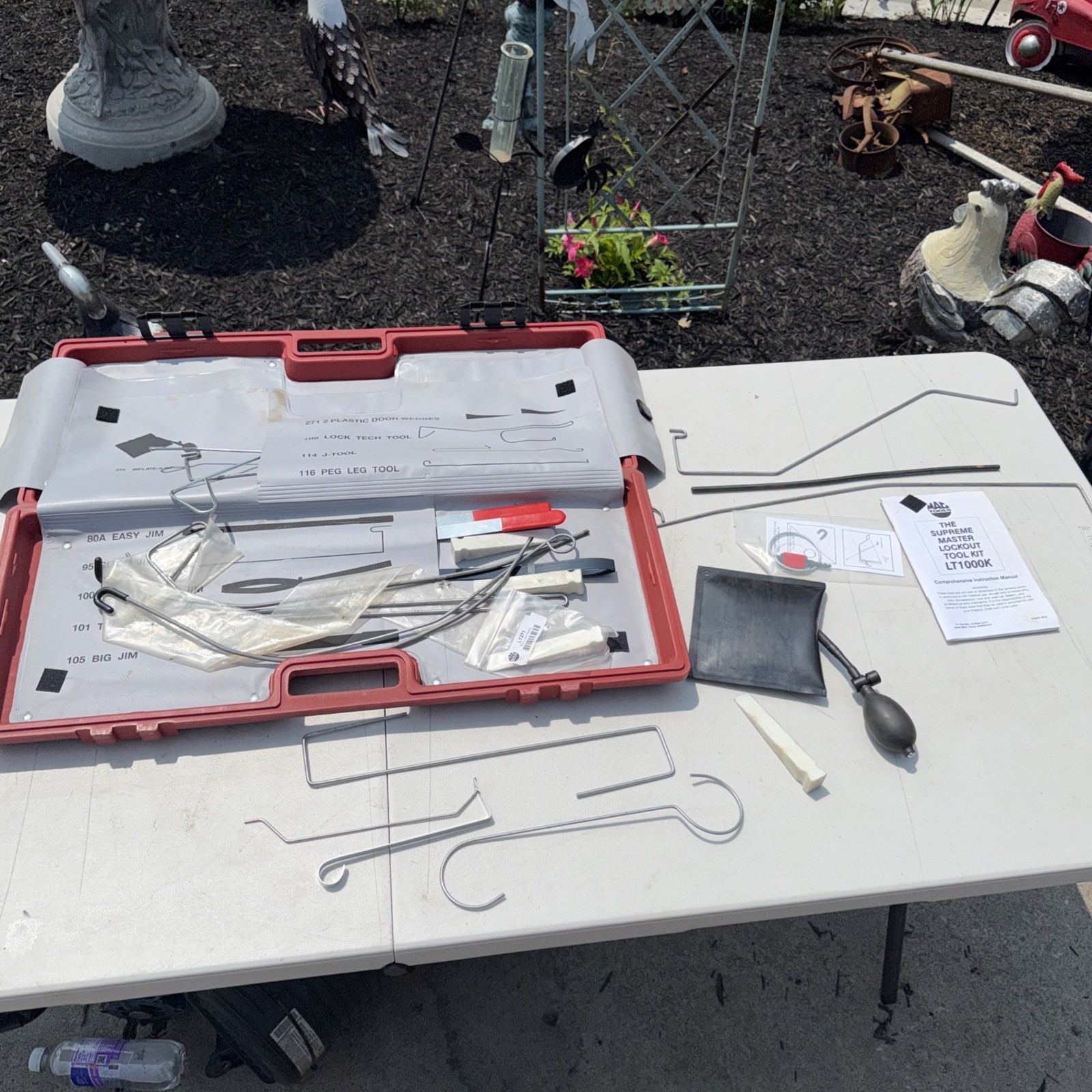 Used MAC Tools Supreme Master Tool Kit – LT1000K Mechanics Tool Set W/Case