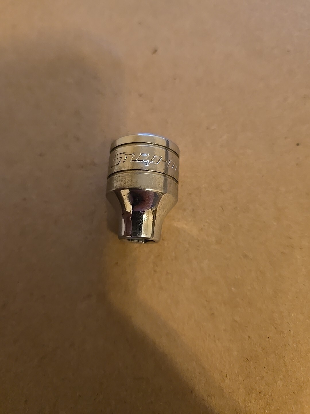 Snap On Tools 3/8″ Drive 1/4″ 6PT Shallow Chrome Socket FS081