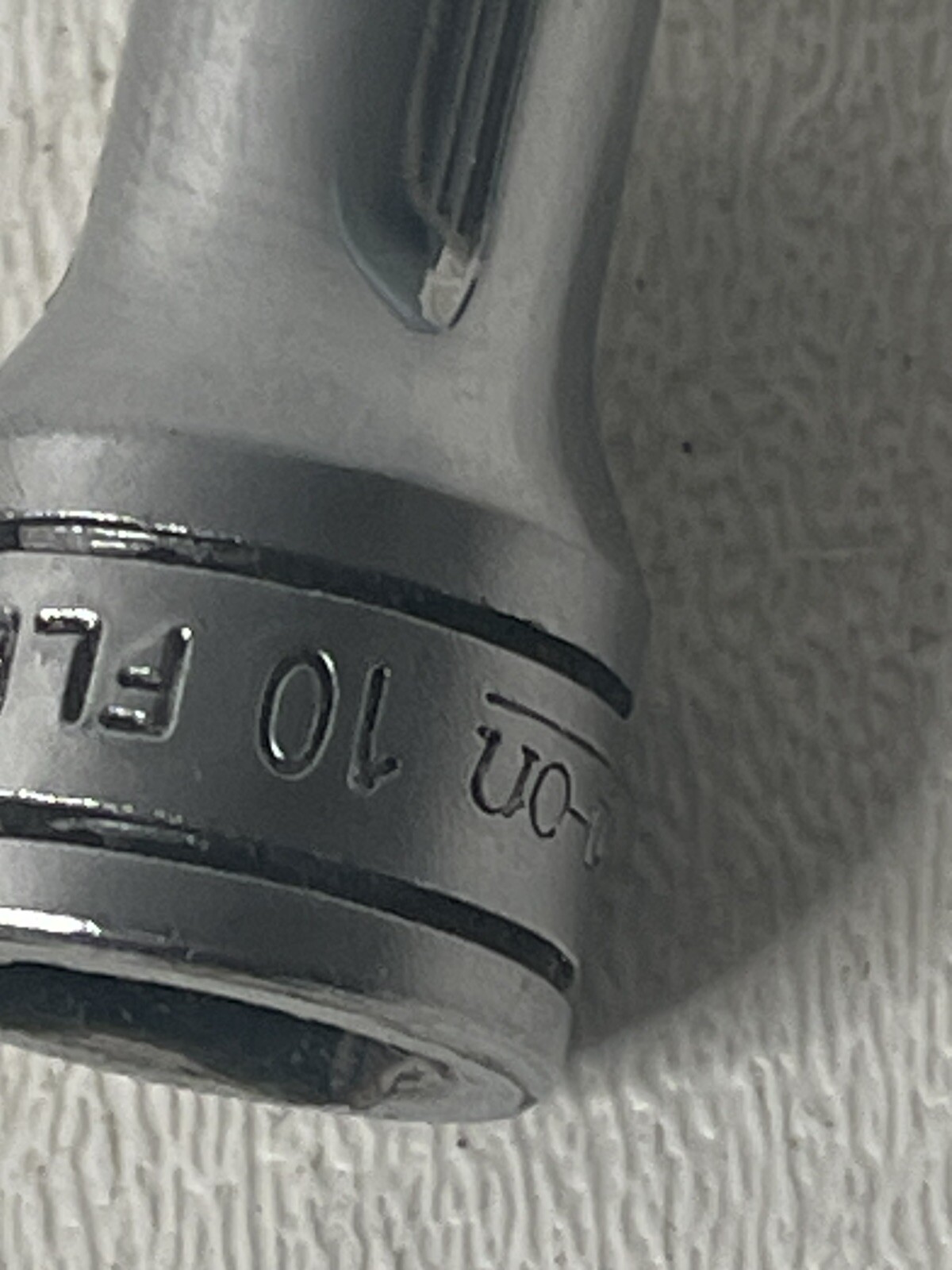 Snap On #FLE100 – E10, Inverted Torx, Chrome, 3/8” Dr., Shallow Socket -USA-