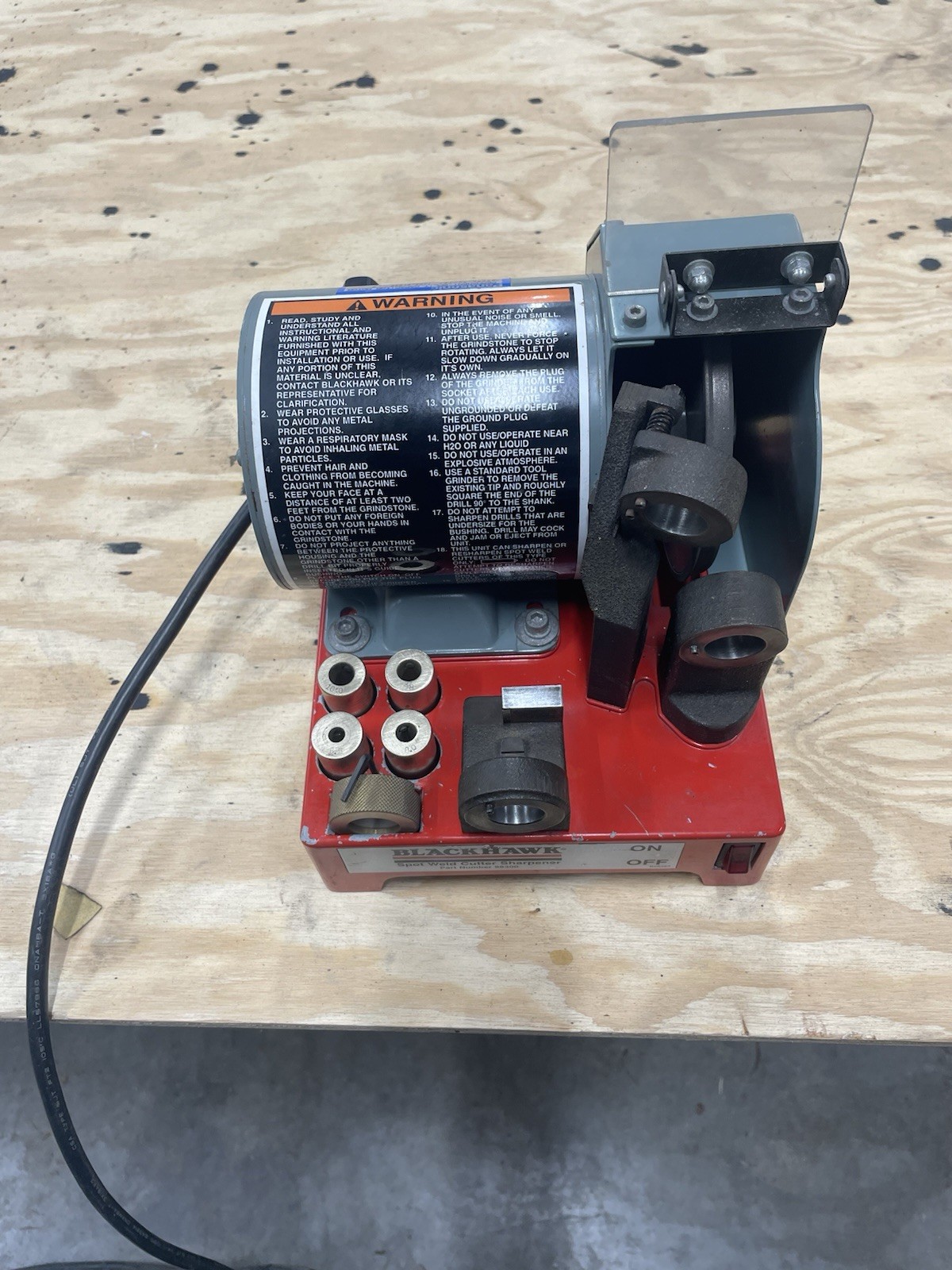 Blackhawk Spot Weld Cutter Sharpener