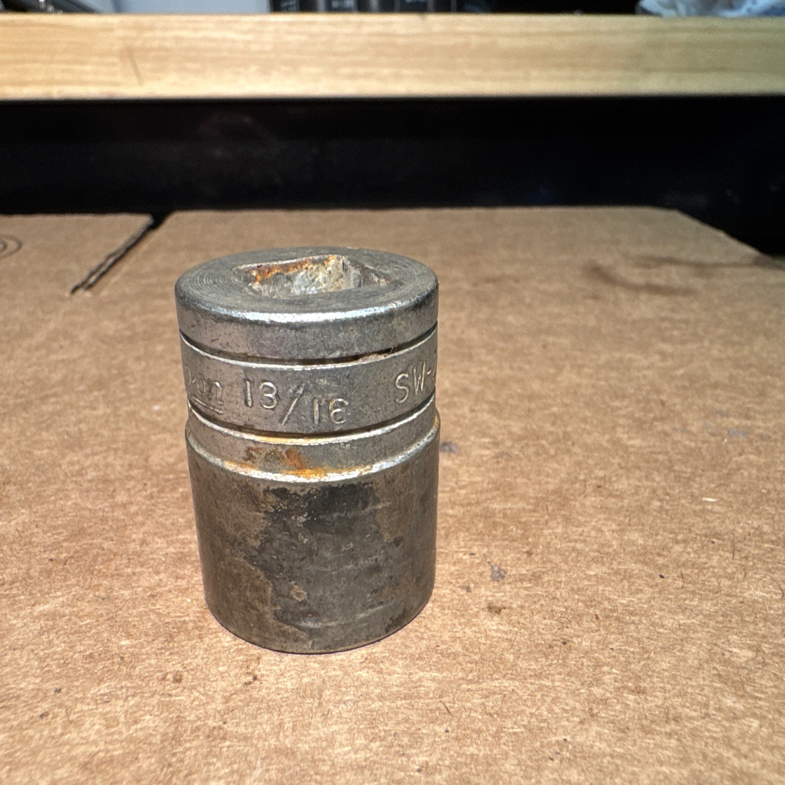 Snap-on Tools SW-261 1/2″ drive 13/16” 12 Point Socket USA Underlined Logo