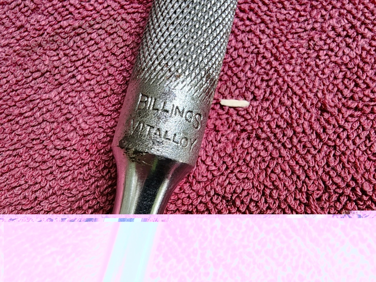 Vintage 3/8″ Dr. Billings Vitalloy C-118, 8-5/8″ Long.