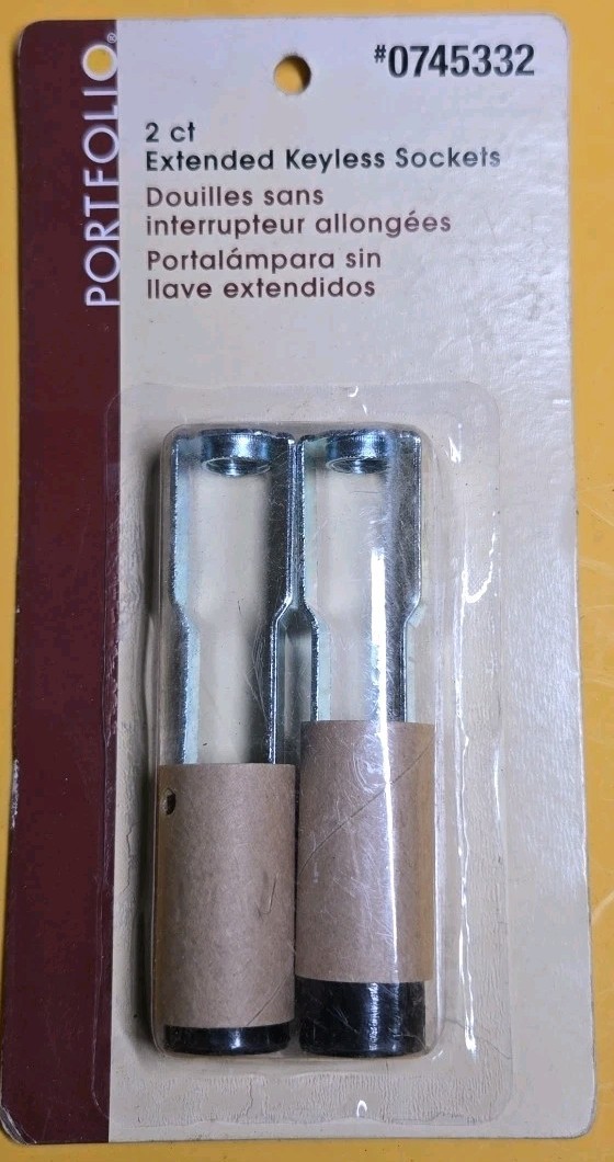 2 Ct Extended Keyless Socket Cand #0745332 Model LPS3