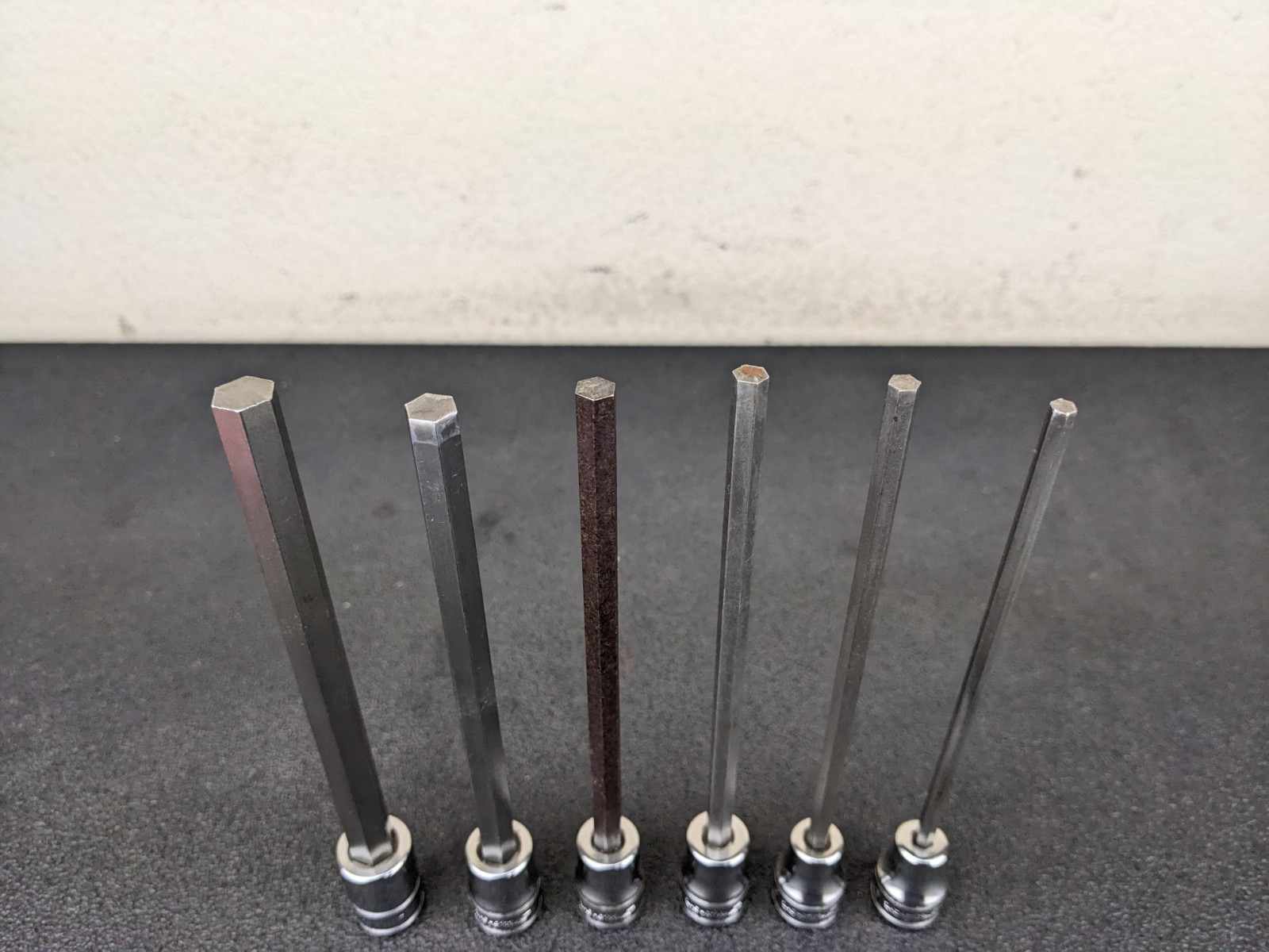#bn606 Snap-on 3/8″ drive 206EFAL 5/32″ – 3/8″ Hex Socket Driver LONG Shank