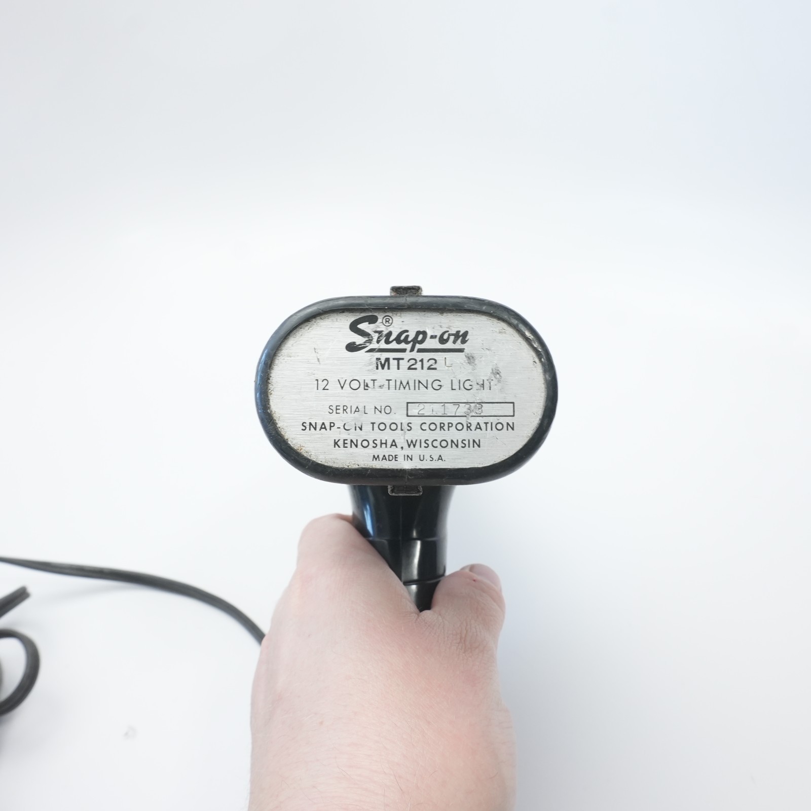 Vintage SNAP-ON MT 212 MT212 12 Volt Timing Light