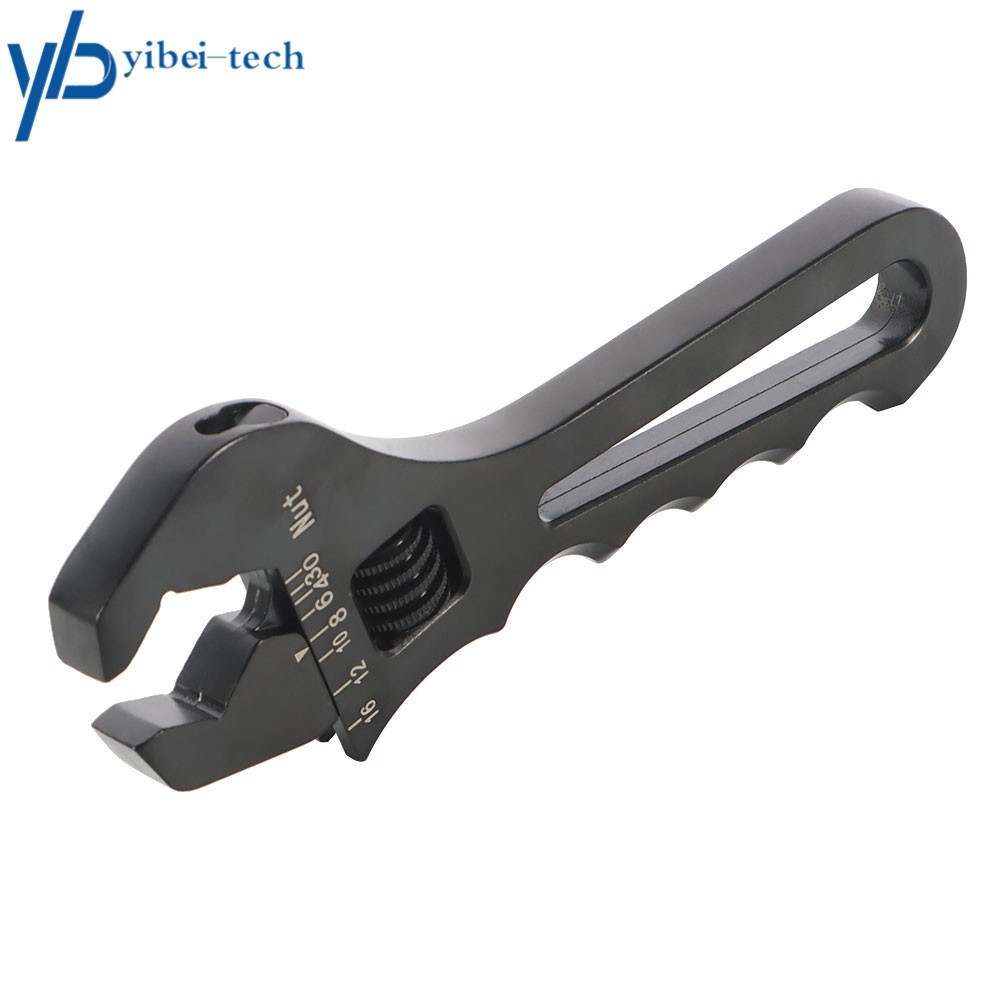 3AN-16AN Adjustable An Fitting Wrench Aluminum For An Hose Adapters Ends Spanner