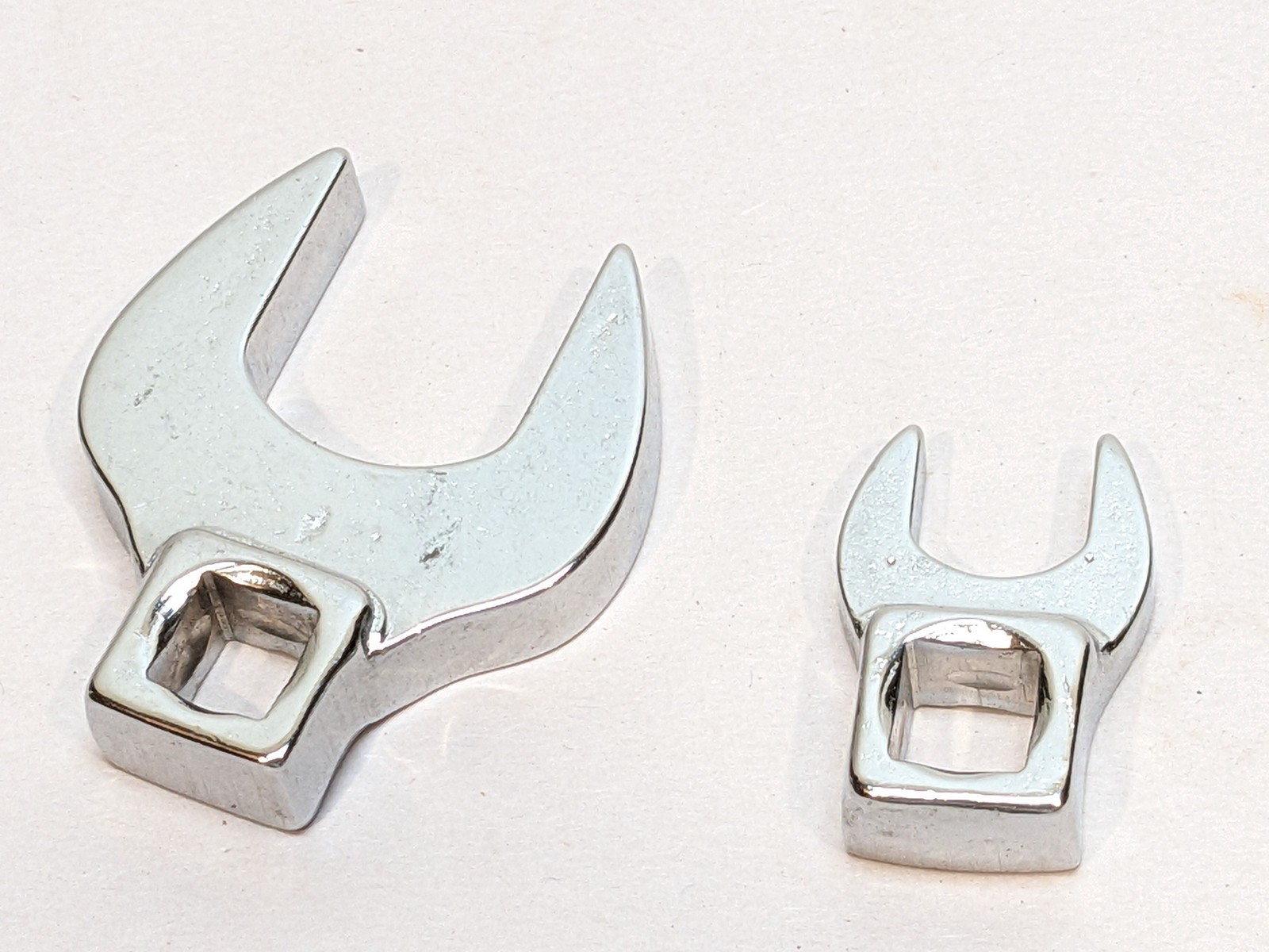 Lot of EASCO 3/8″ Drive Crow Foot Wrench Crowfoot Wrench Tool Sockets 7/8″ 1/2″