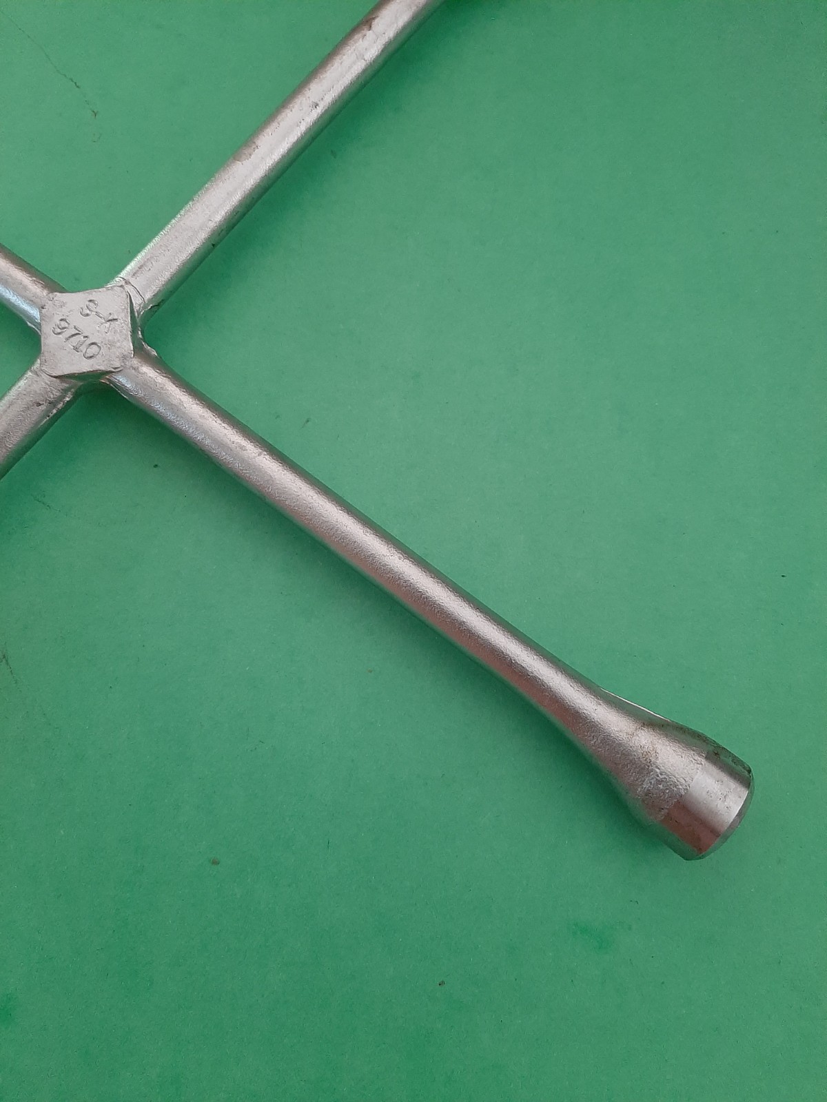 NOS NEW S-K Tools 4-way Tire Iron Lug Wrench USA 9710 3/4 13/16 7/8″ 19mm