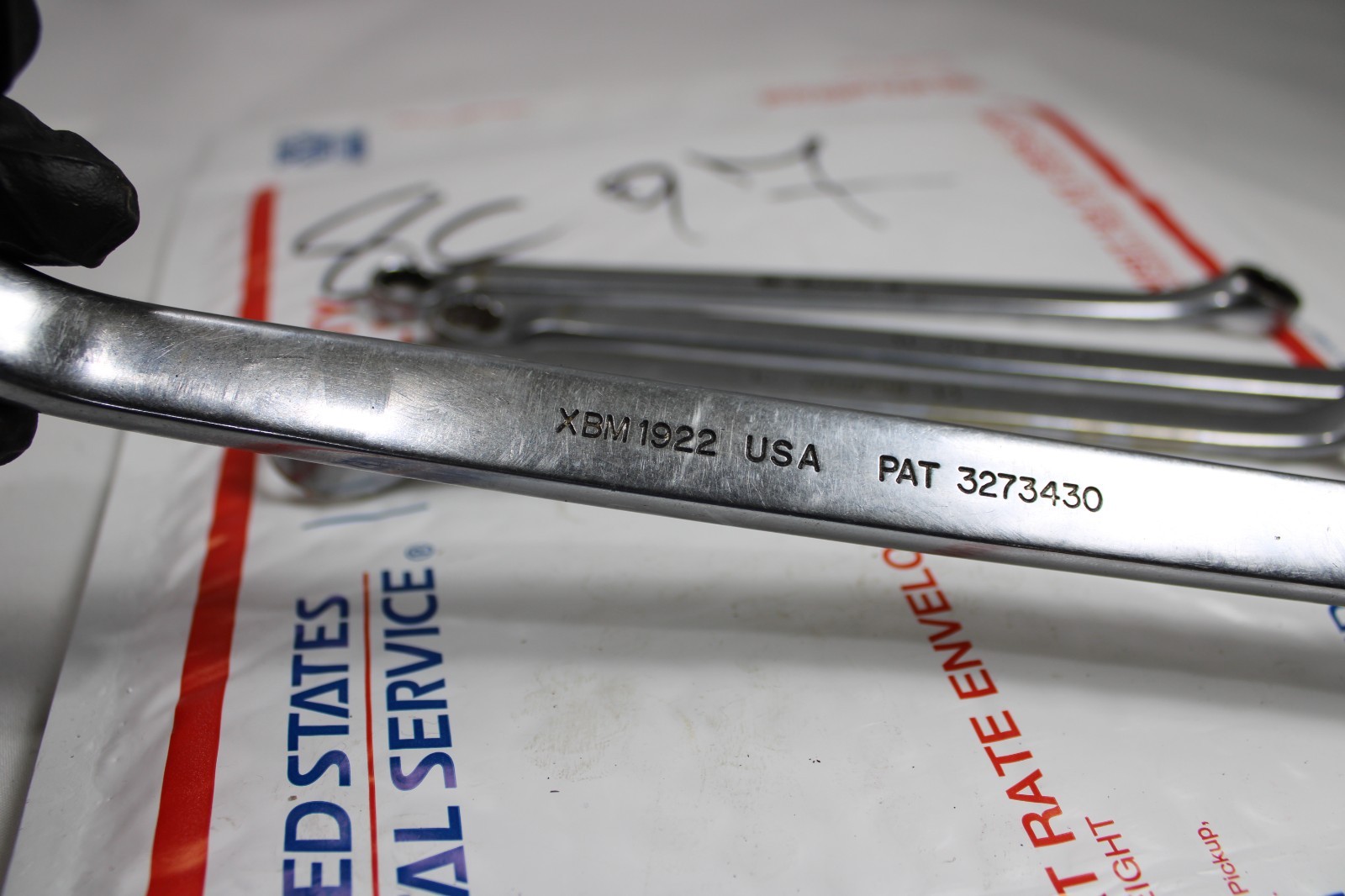 Snap On XBM Metric Double Box End 12 point Wrench Set 5 piece 10mm – 22mm