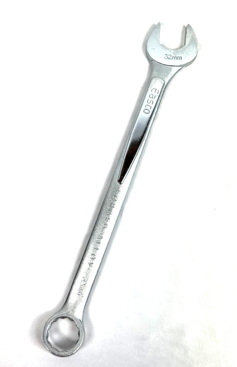EASCO 32mm Combo Wrench Forged Alloy Steel 63632 17 Inches Long 12-Point Box End