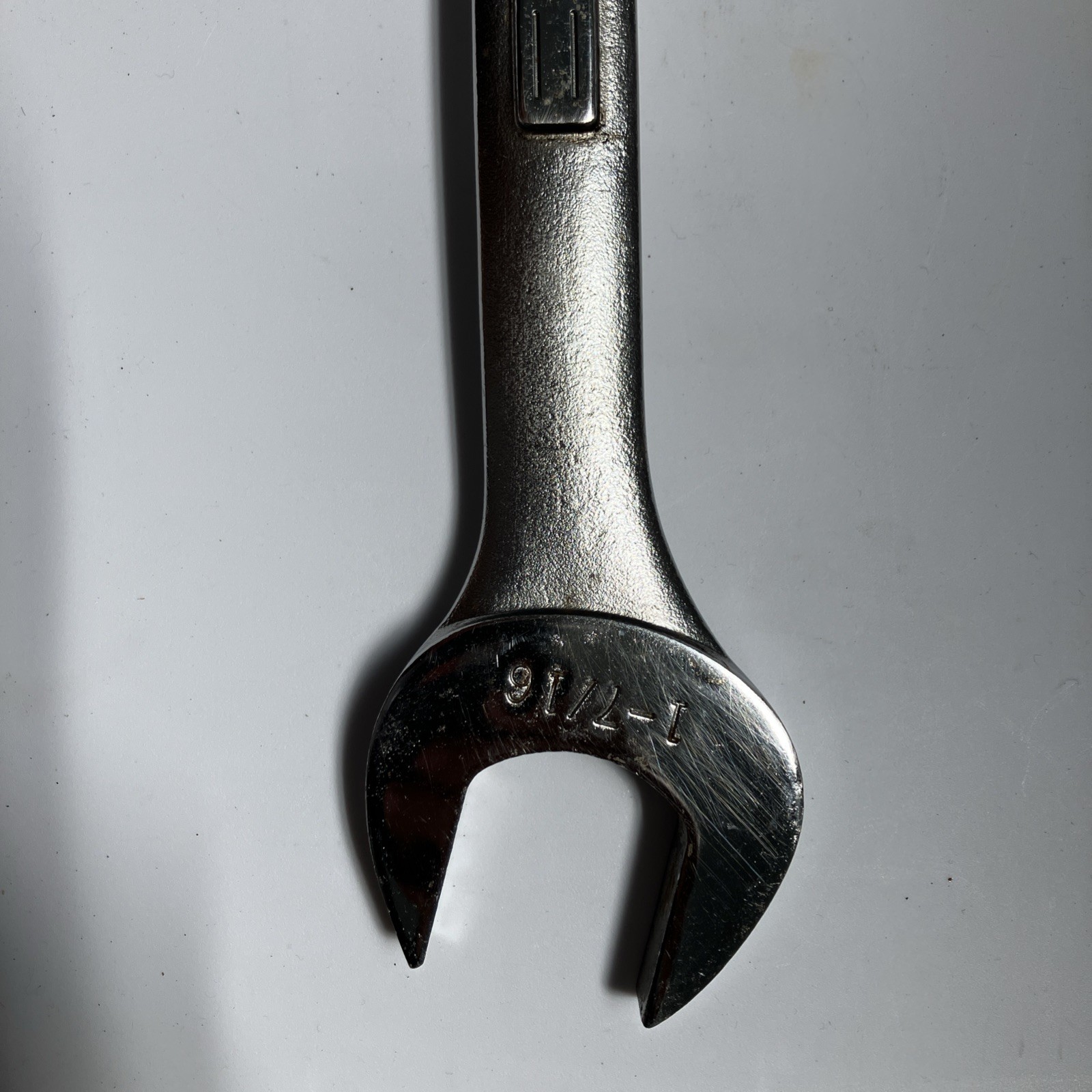 Open End Wrench Craftsman VV44588 1-3/8″ x 1-7/16″ Chrome Vintage USA