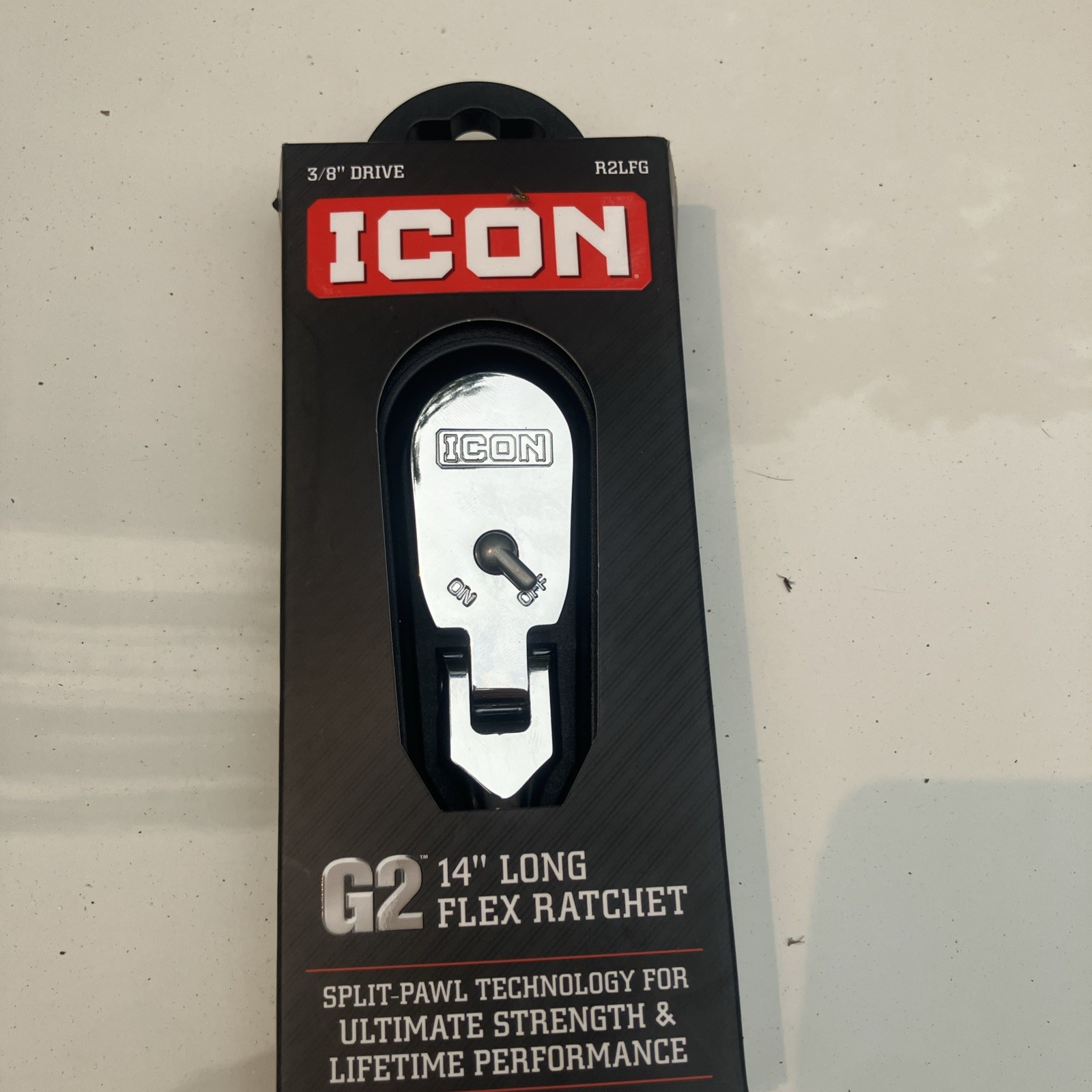 ICON (70448) G2 14″ Flex Ratchet (3/8″ Drive) R2LFG – NEW