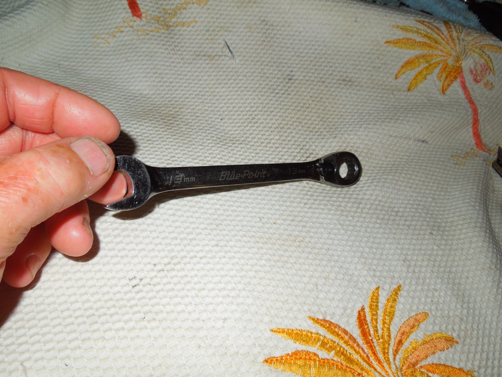 Blue Point 13mm Reversible Ratcheting Wrench metric BOERM13 Sold by Snap on