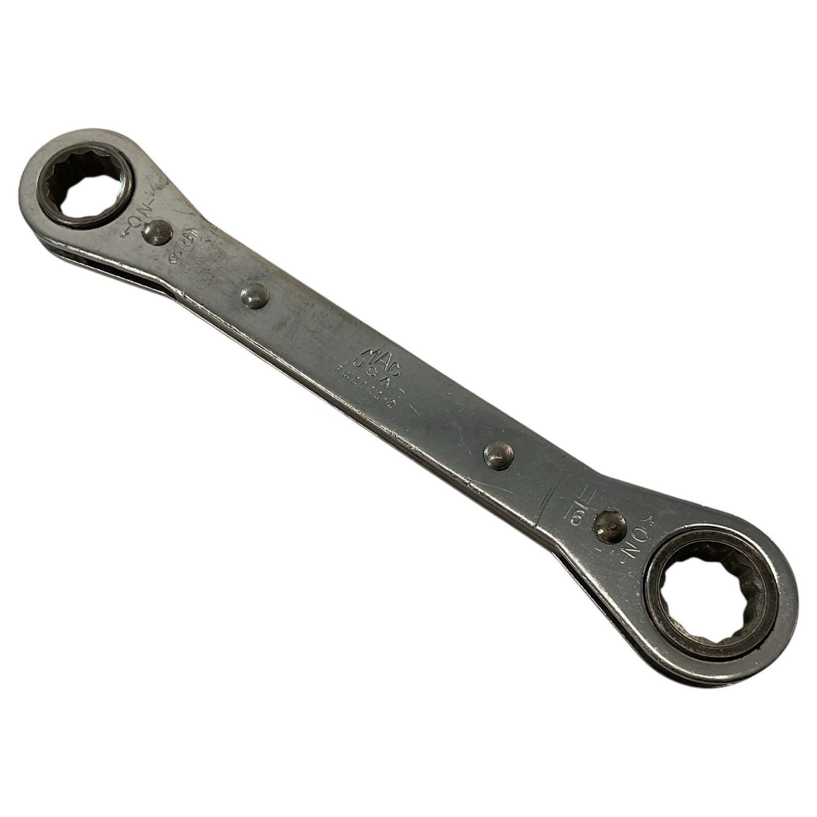 MAC RW2022-2 Ratcheting Combination Wrench 5/8″ x 11/16″ Professional Tool SAE