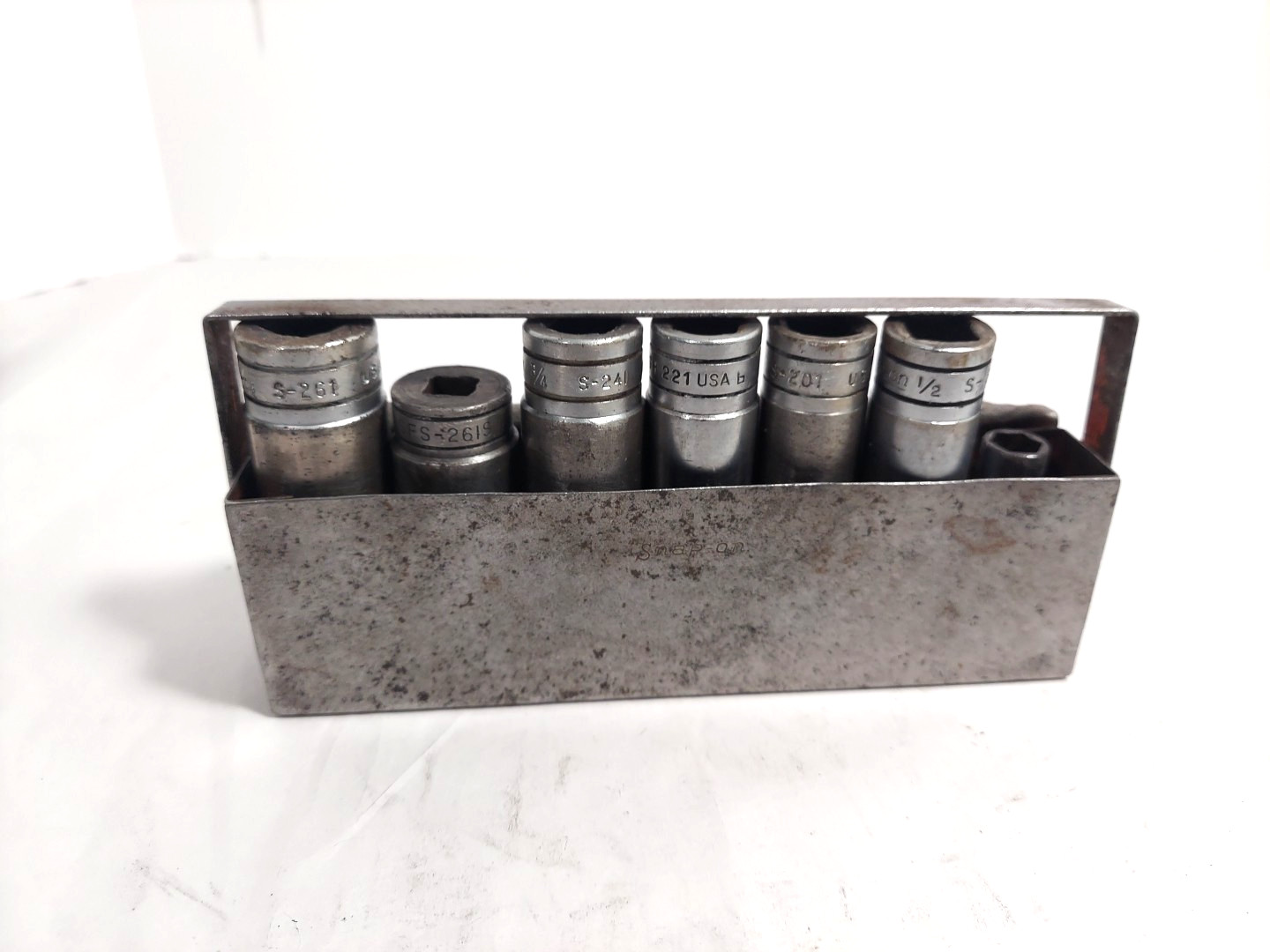KTA-245 Snap-On + 7 Deep Socket Drive SET S-261 S-241 SH221 S-161 SFSM10 USA